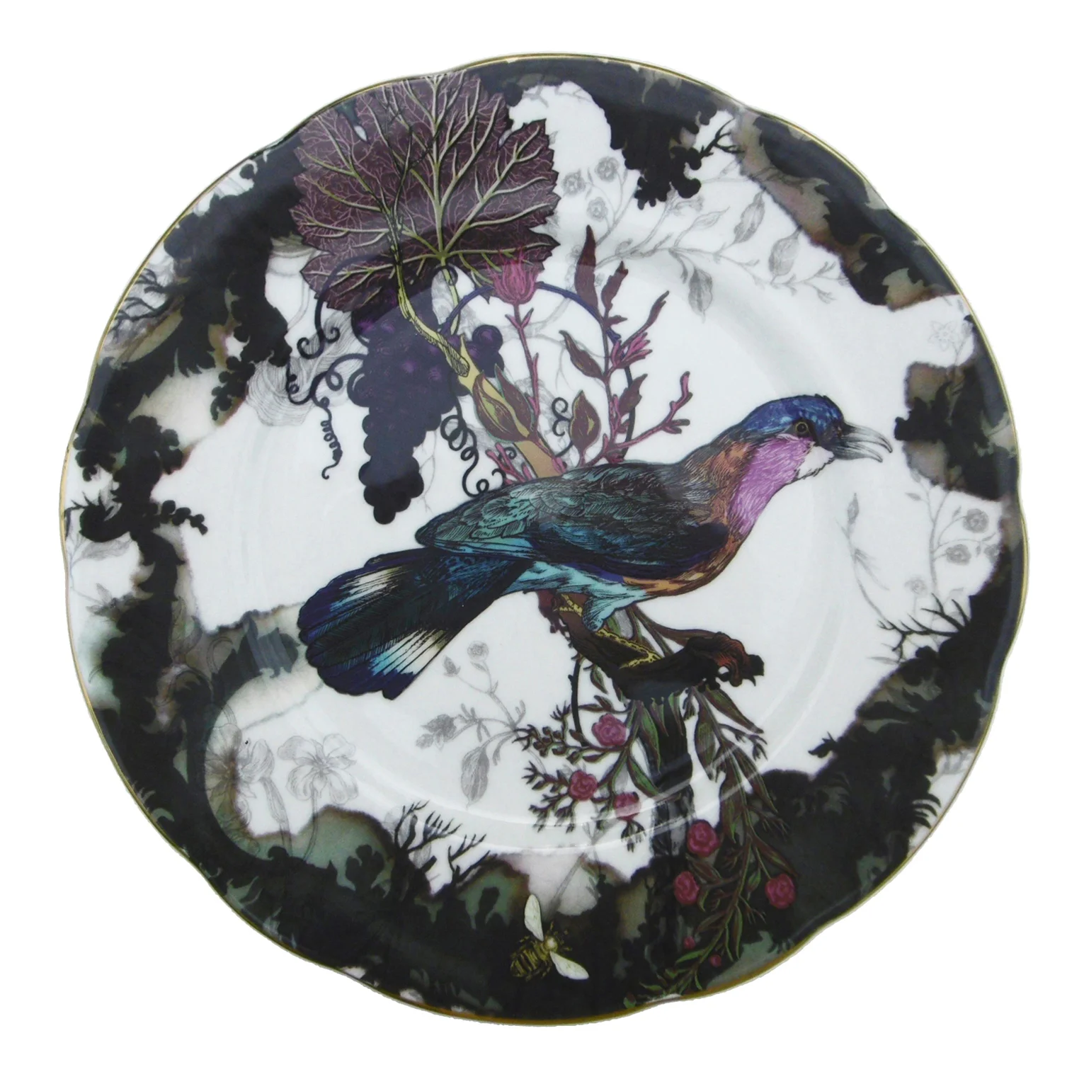 Roller Bird | 6"/16.5cm | scallop plate