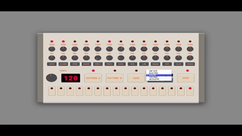 Online Drum Machine