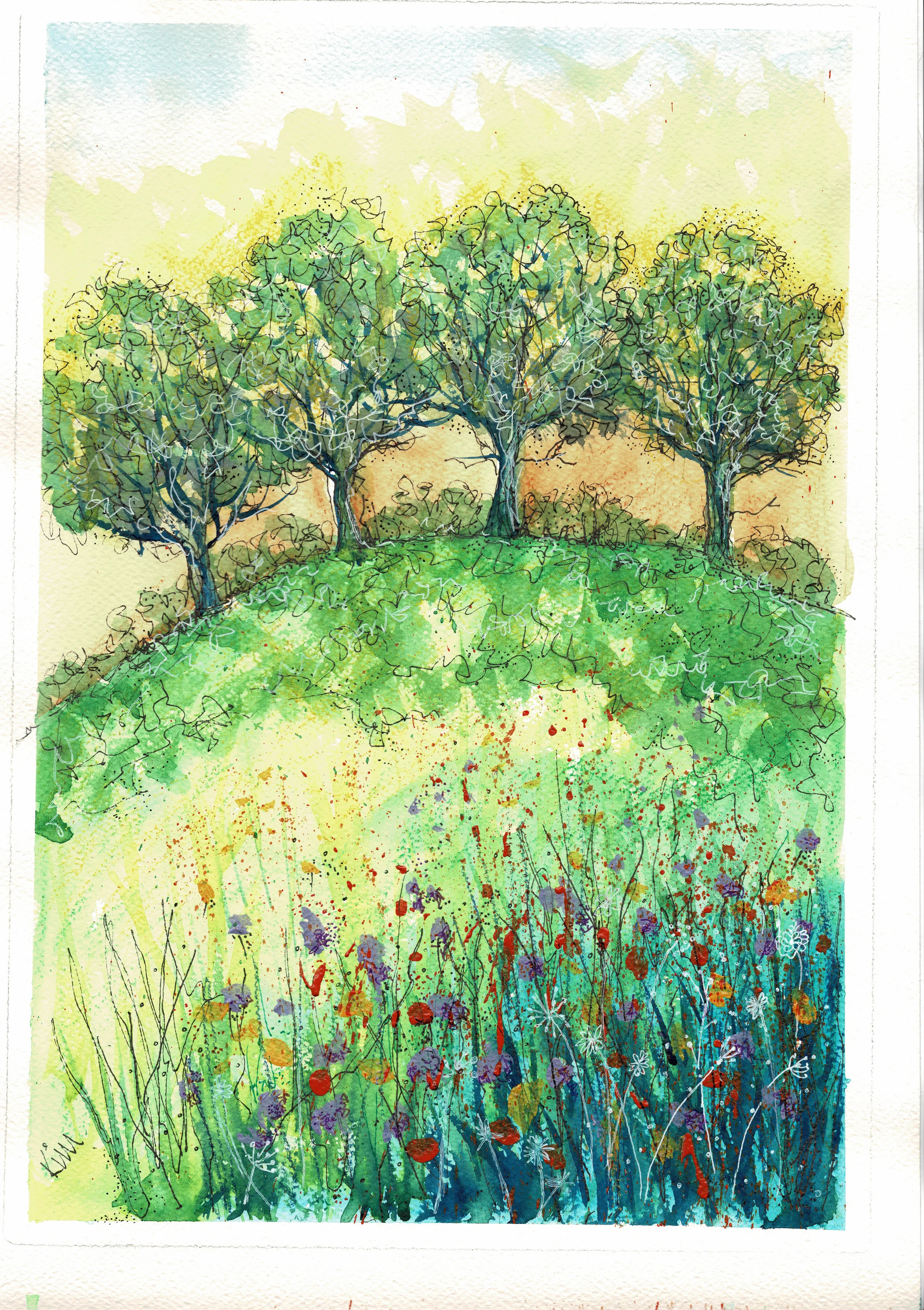 Over the hill