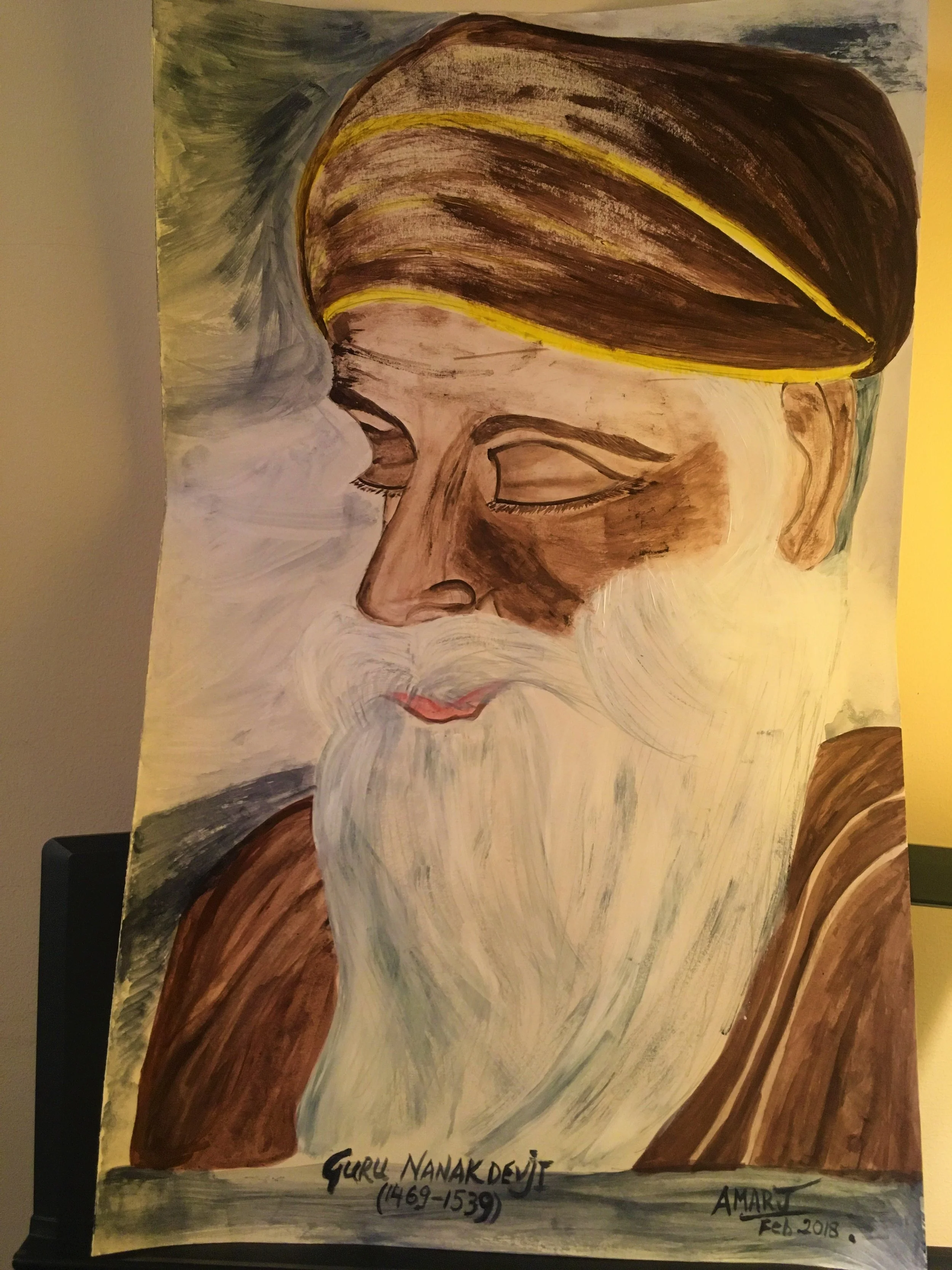 painting GURU NANAK DEVJI