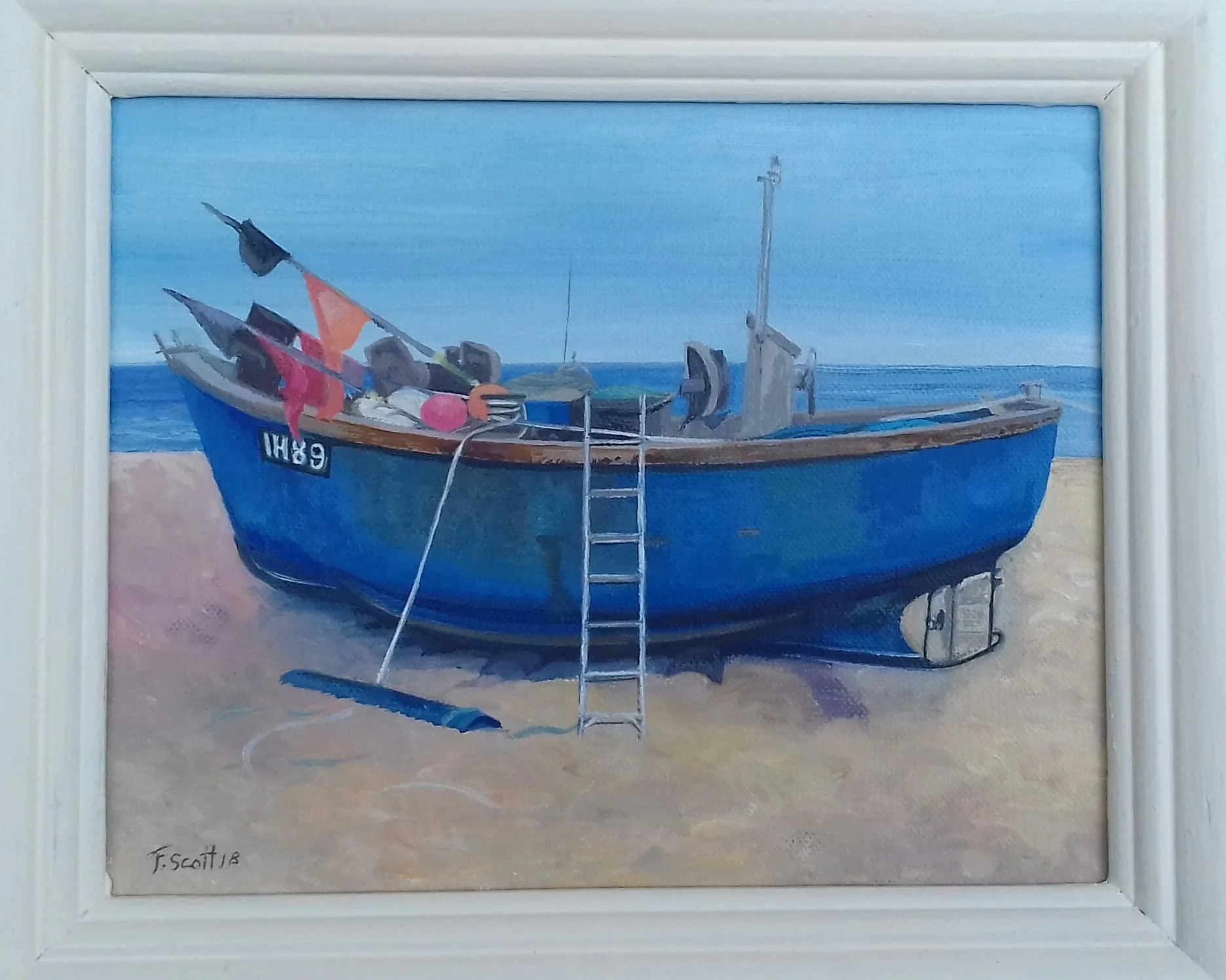 Blue Boat, Aldeburgh