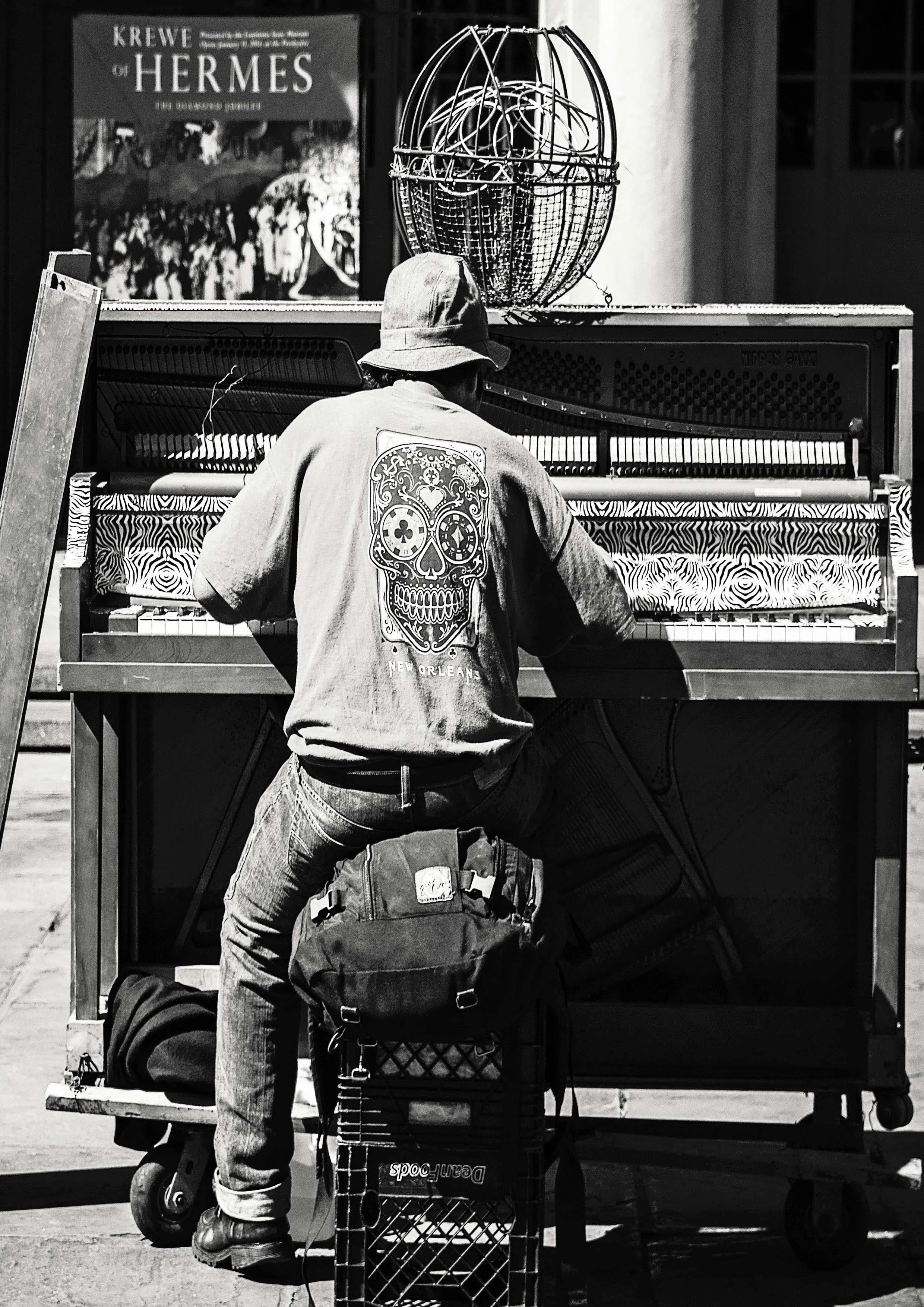 Street Musician, New Orleans
