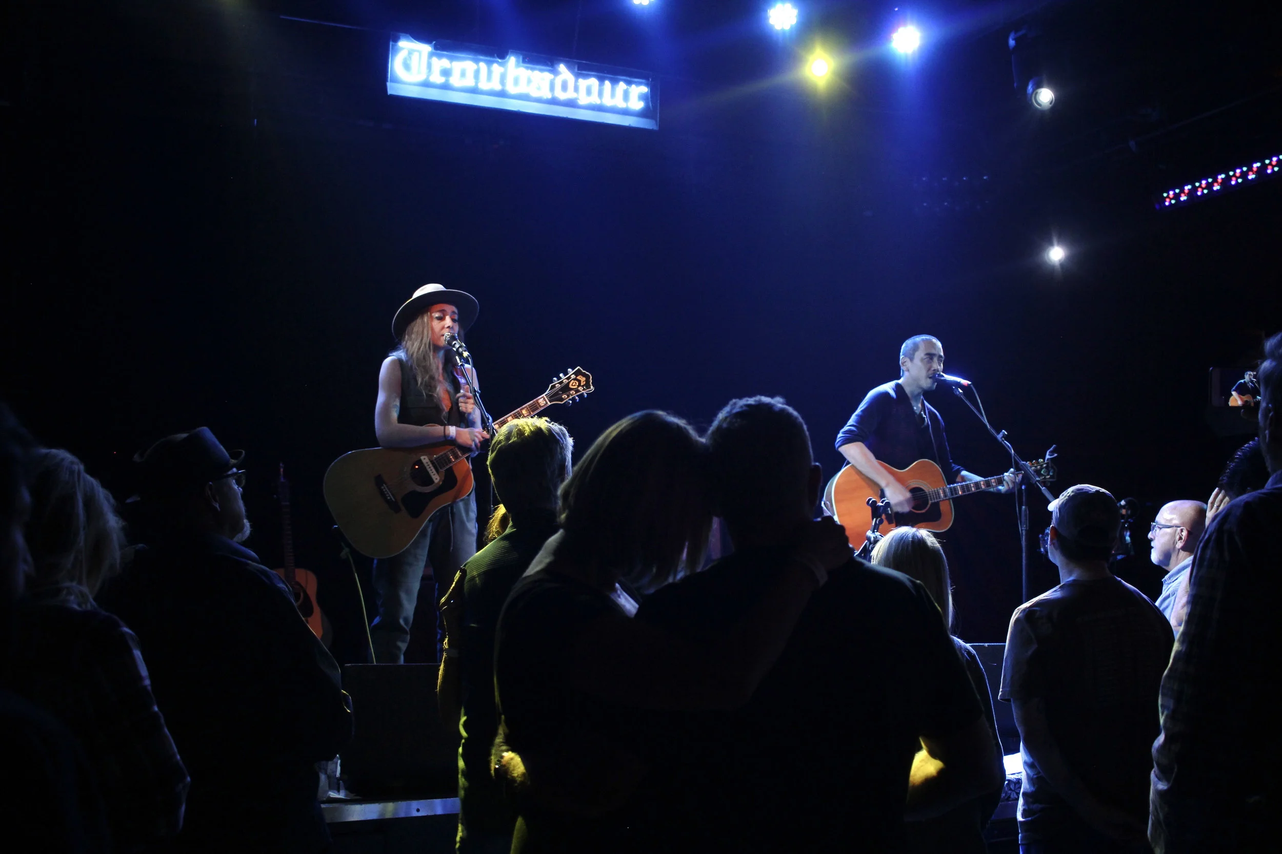 Played the Troubadour with Megan Slankard! Photo by Karen Shih