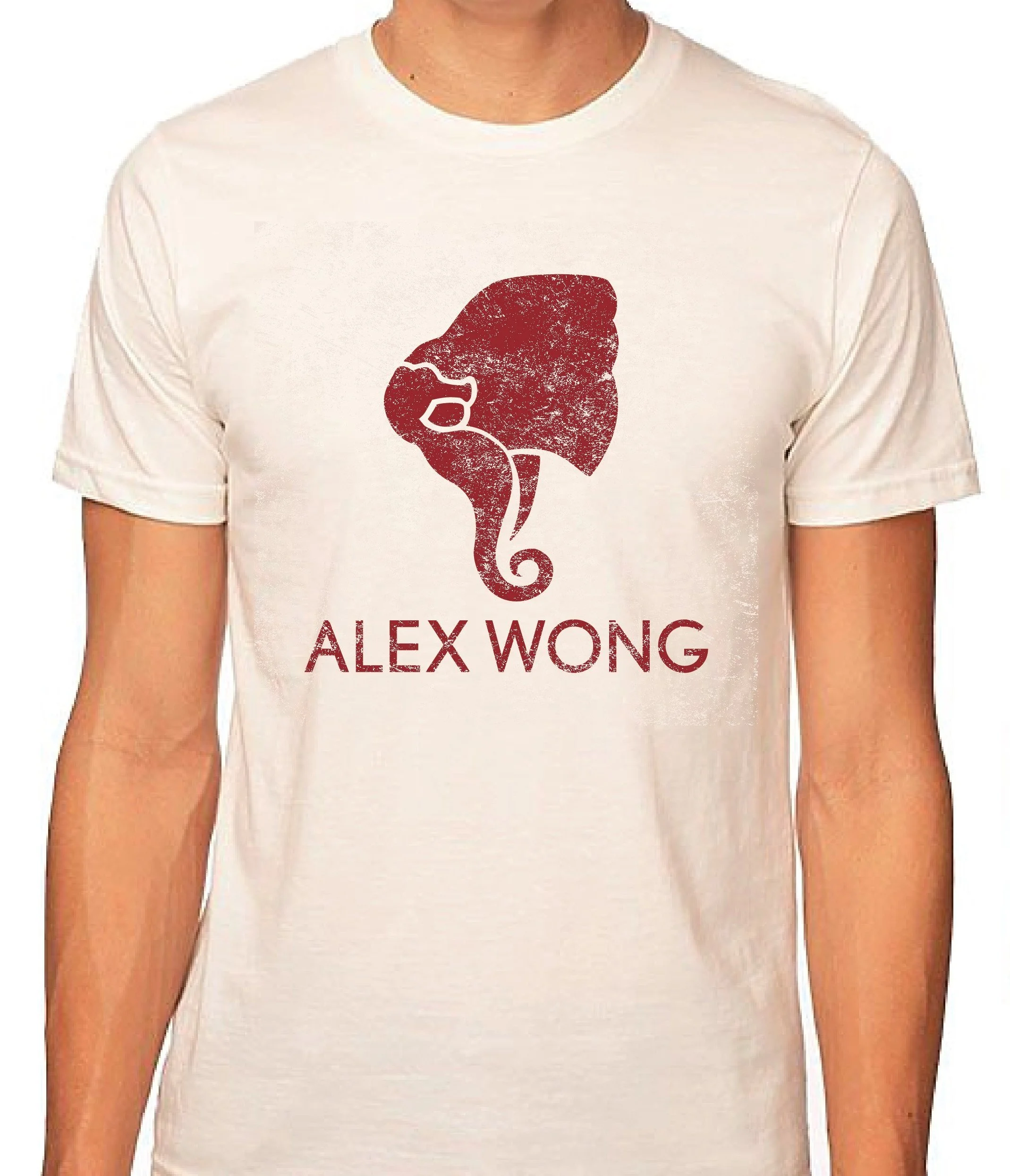 The Elephant and the Seahorse Cream T-Shirt