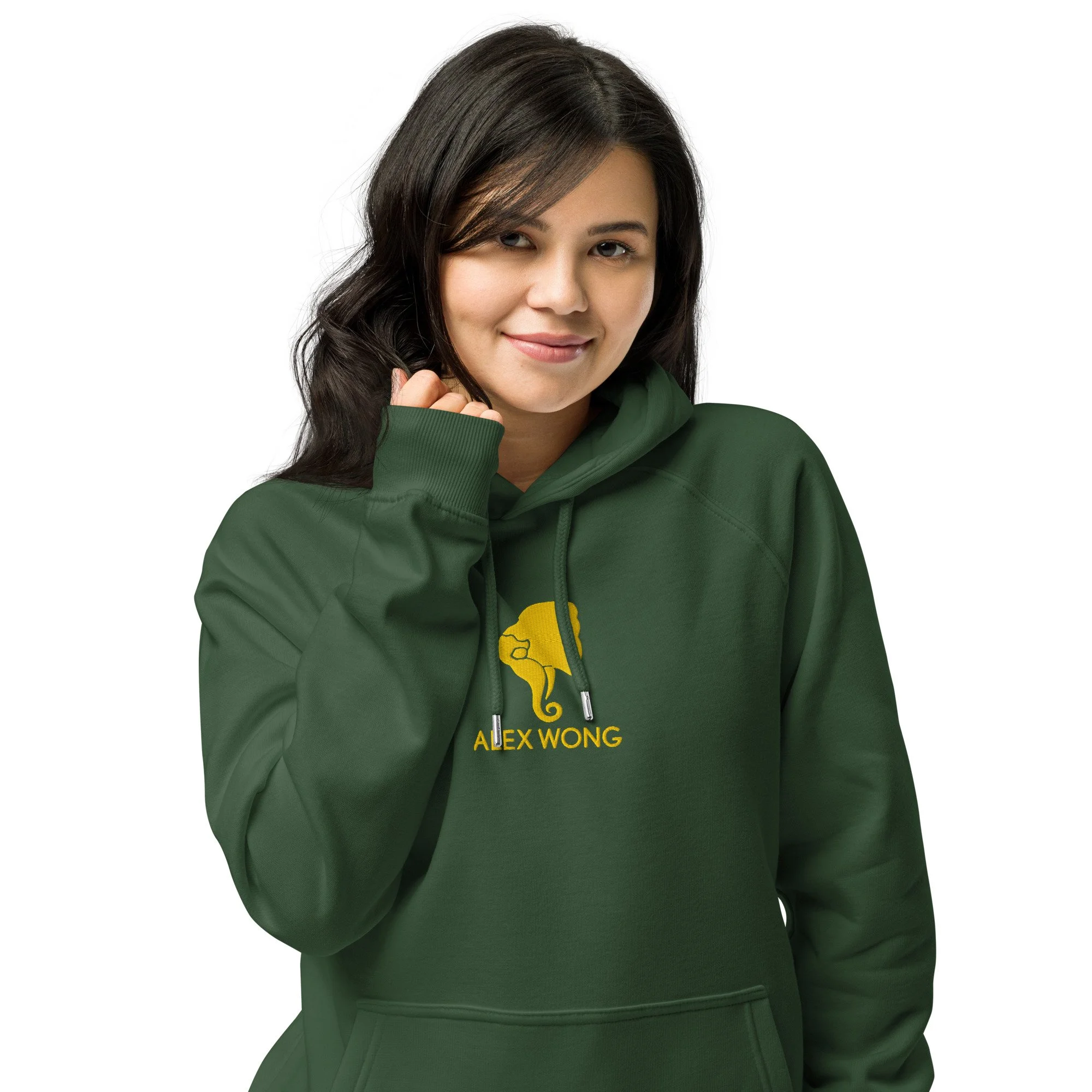 unisex-eco-raglan-hoodie-bottle-green-front-6a1723a972bcb.jpg