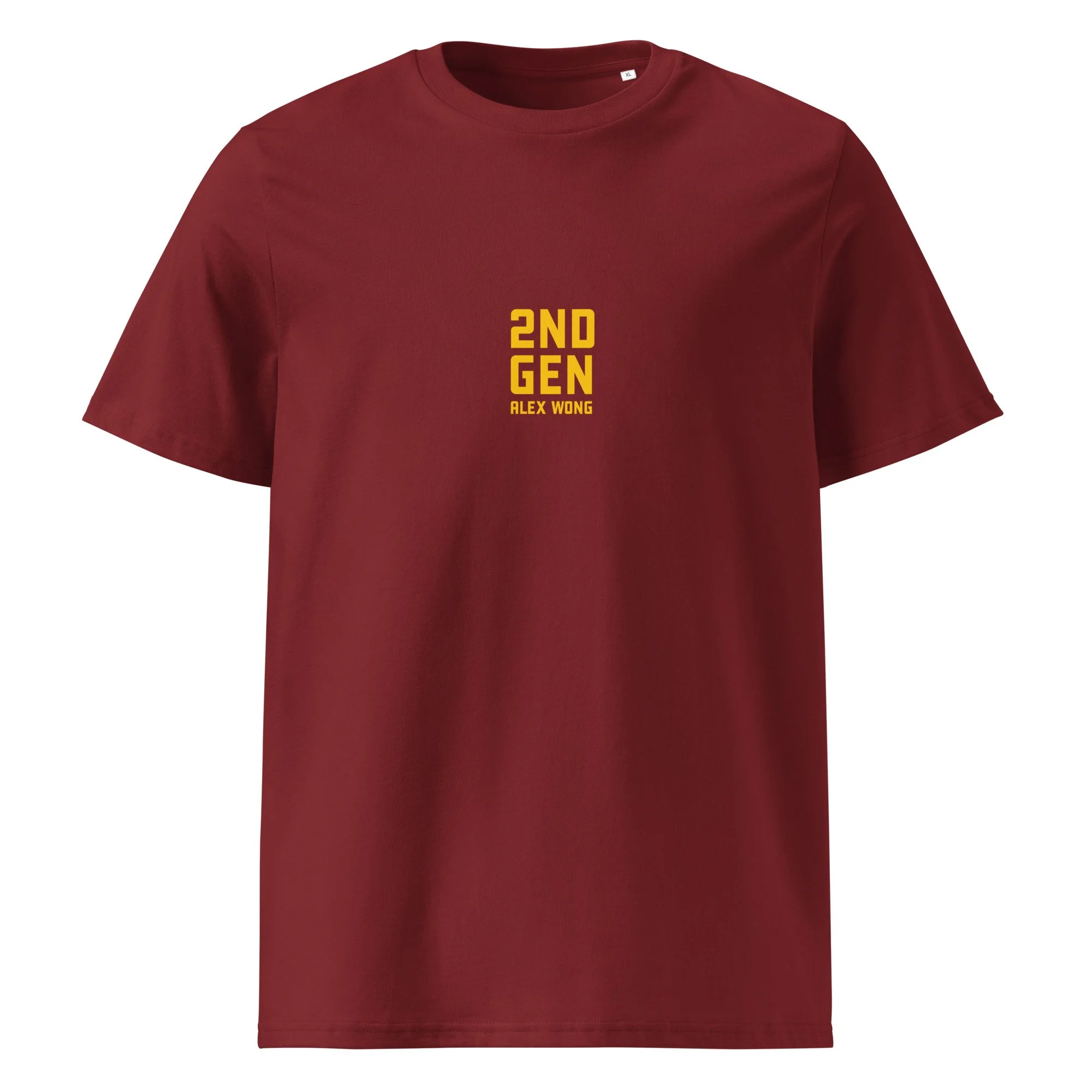 unisex-organic-cotton-creator-2.0-t-shirt-burgundy-front-6a172e664fbd5.jpg