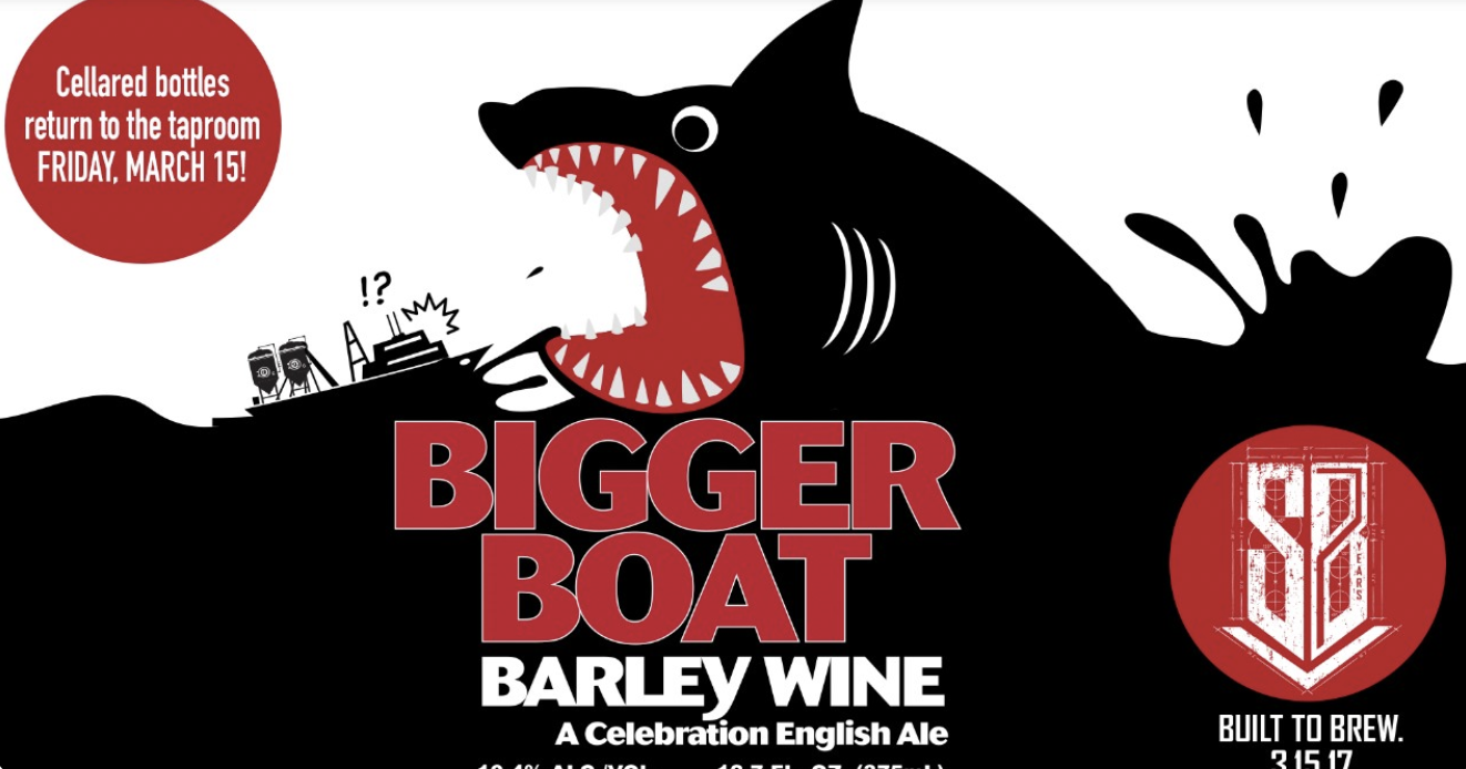 Uncellared Bigger Boat Barley Wine Bottle Release