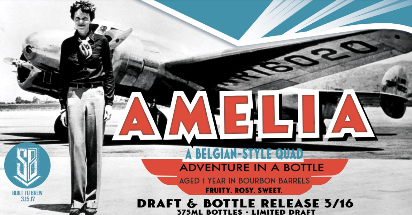 AMELIA Bourbon Barrel–Aged Belgian Quad Release