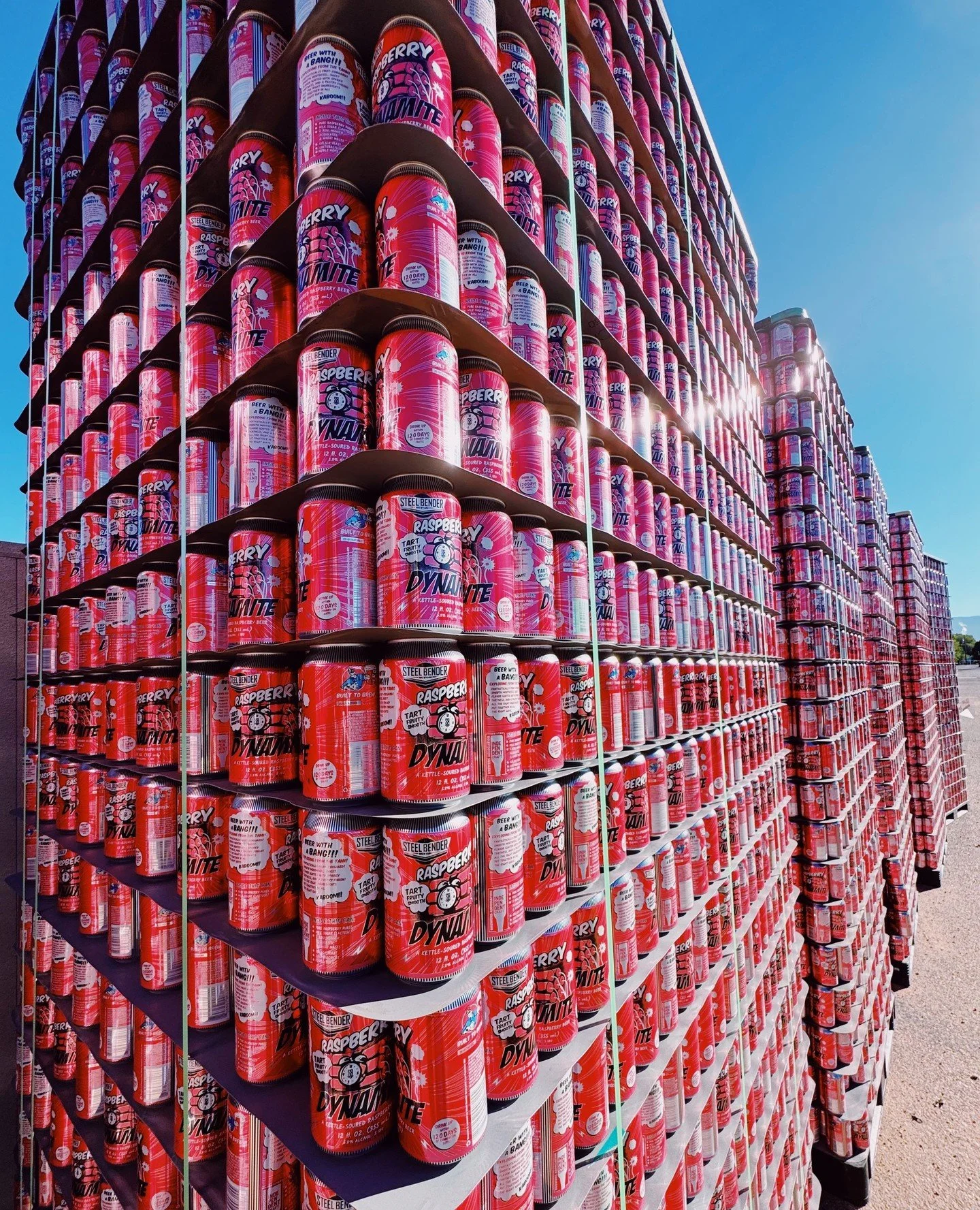 🧨It's gonna be a DYNAMITE Friday! 🧨⁠
⁠
While we're talking Raspberry DYNAMITE, remember that all October, $1 per pint/6-pk of Raz will be donated to the Pink Warrior House Foundation to support our local thrivers.⁠
⁠
Our friends at Canteen are doin