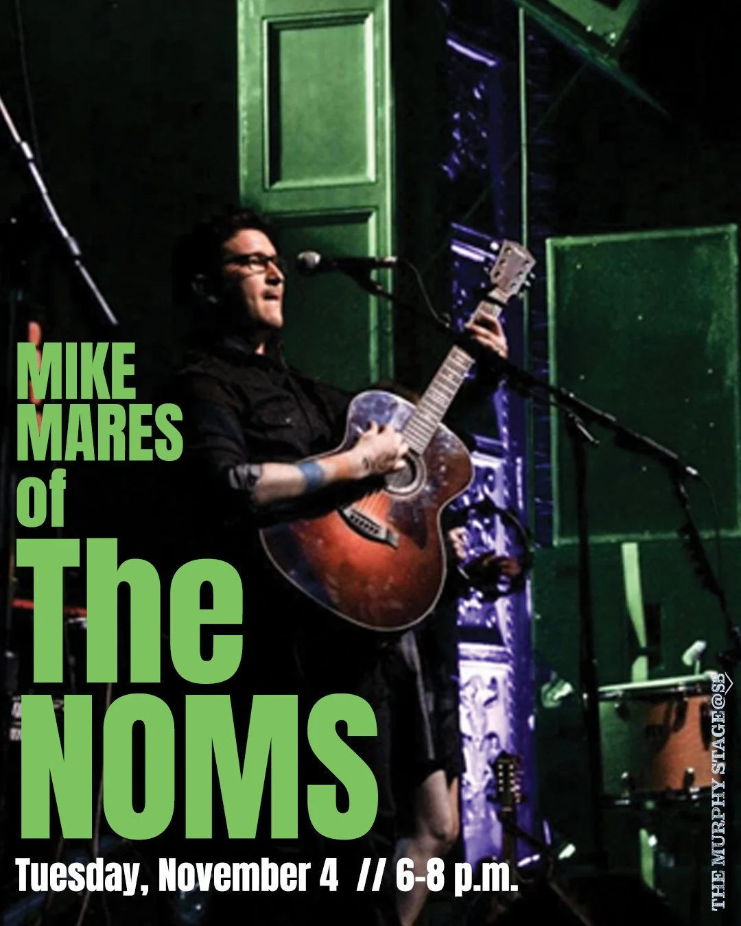 𝙼𝚄𝚂𝙸𝙲 𝚃𝚄𝙴𝚂𝙳𝙰𝚈 𝚘𝚗 𝚃𝚑𝚎 𝙼𝚞𝚛𝚙𝚑𝚢 𝚂𝚝𝚊𝚐𝚎⁠ ⁠𝚊𝚝 𝚂𝚝𝚎𝚎𝚕 𝙱𝚎𝚗𝚍𝚎𝚛⁠
𝙼𝚒𝚔𝚎 𝙼𝚊𝚛𝚎𝚜 𝚘𝚏 𝚃𝚑𝚎 𝙽𝙾𝙼𝚂 ⁠
𝟷𝟷.𝟺 // 𝟼-𝟾 𝚙.𝚖.⁠
𝙱𝚕𝚞𝚎𝚜⁠
𝙲𝚘𝚞𝚗𝚝𝚛𝚢⁠
𝚂𝚘𝚞𝚕 ⁠
𝙳𝚊𝚜𝚑 𝚘𝚏 𝚋𝚕𝚞𝚎𝚐𝚛𝚊𝚜𝚜 𝚊𝚗𝚍 𝚏𝚞𝚗𝚔 