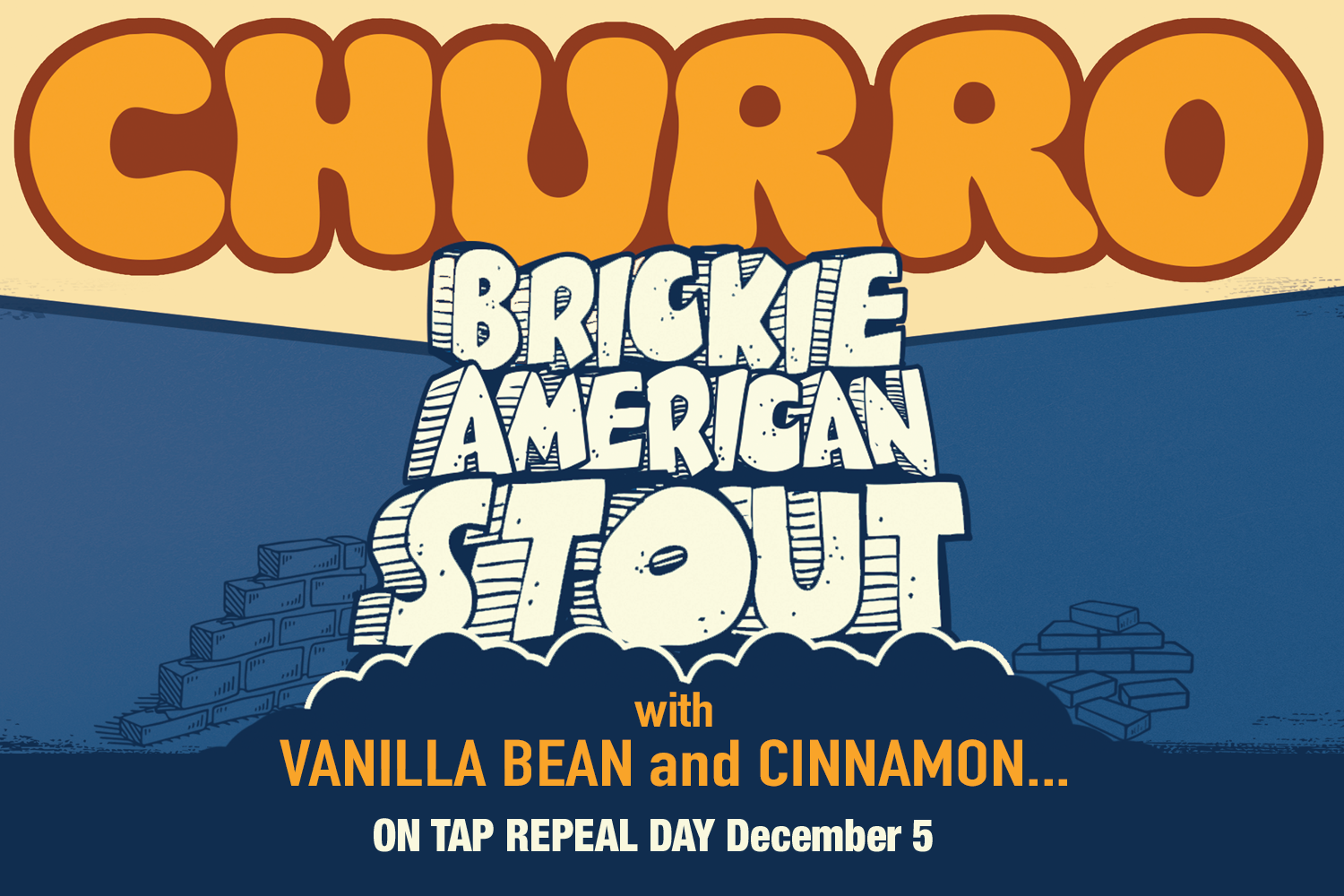 Churro Brickie American Stout Limited Release