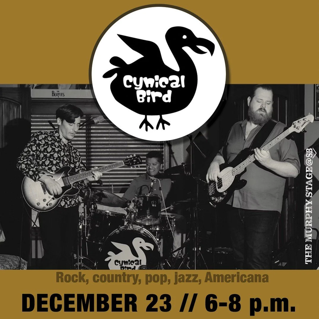 𝙺𝚒𝚌𝚔 𝚜𝚝𝚊𝚛𝚝 𝚝𝚑𝚎 𝚑𝚘𝚕𝚒𝚍𝚊𝚢 𝚃𝚞𝚎𝚜𝚍𝚊𝚢 𝚗𝚒𝚐𝚑𝚝 𝚠𝚒𝚝𝚑 𝙲𝚢𝚗𝚒𝚌𝚊𝚕 𝙱𝚒𝚛𝚍 𝙻𝙸𝚅𝙴 𝚘𝚗 𝚃𝚑𝚎 𝙼𝚞𝚛𝚙𝚑𝚢 𝚂𝚝𝚊𝚐𝚎 𝚊𝚝 𝚂𝚝𝚎𝚎𝚕 𝙱𝚎𝚗𝚍𝚎𝚛! ⁠
⁠
𝟷𝟸.𝟸𝟹 // 𝟼-𝟾 𝚙.𝚖.⁠
𝙾𝚛𝚒𝚐𝚒𝚗𝚊𝚕𝚜 𝚊𝚗𝚍 𝚝𝚘𝚙 𝟺𝟶𝚜 𝚑?