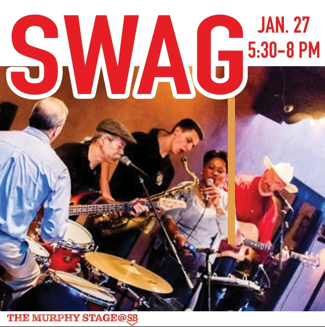 𝙼𝚄𝚂𝙸𝙲 𝚃𝚄𝙴𝚂𝙳𝙰𝚈 𝚘𝚗 𝚃𝚑𝚎 𝙼𝚞𝚛𝚙𝚑𝚢 𝚂𝚝𝚊𝚐𝚎⁠ 𝚊𝚝 𝚂𝚝𝚎𝚎𝚕 𝙱𝚎𝚗𝚍𝚎𝚛⁠
𝚂𝚆𝙰𝙶⁠
𝟷.𝟸𝟽 // 𝟻:𝟹𝟶-𝟾 𝚙.𝚖.⁠
⁠
𝙼𝙾𝚃𝙾𝚆𝙽, 𝙱𝙻𝚄𝙴𝚂, 𝙰𝙲𝙾𝚄𝚂𝚃𝙸𝙲 𝙹𝙰𝚉𝚉, 𝙵𝙾𝙻𝙺, 𝙼𝚄𝚂𝙸𝙲𝙰𝙻 𝚃𝙷𝙴𝙰𝚃𝙴𝚁, 𝚁𝙾𝙲𝙺⁠
𝙳𝚞𝚜𝚝𝚢 