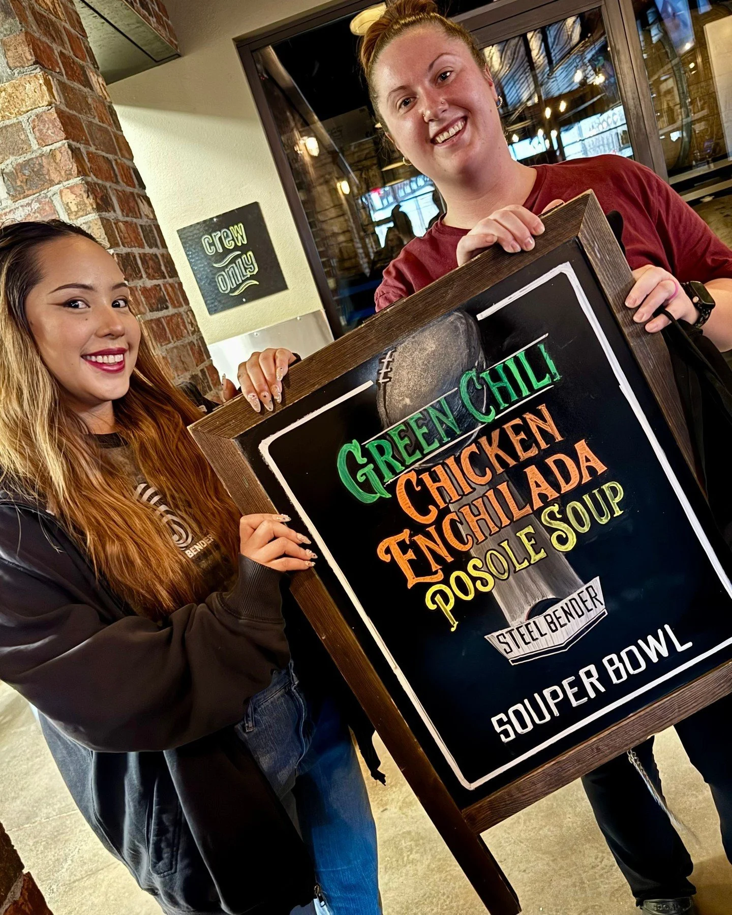 Best of luck to Brianna &ldquo;Chad&rdquo; Spinarski at today&rsquo;s Souper Bowl benefiting Roadrunner Food Bank!

Her Green Chile Chicken Enchilada Posole is &ldquo;Ratatouille&rdquo;-level good. The kind where you take a bite, the world goes quiet