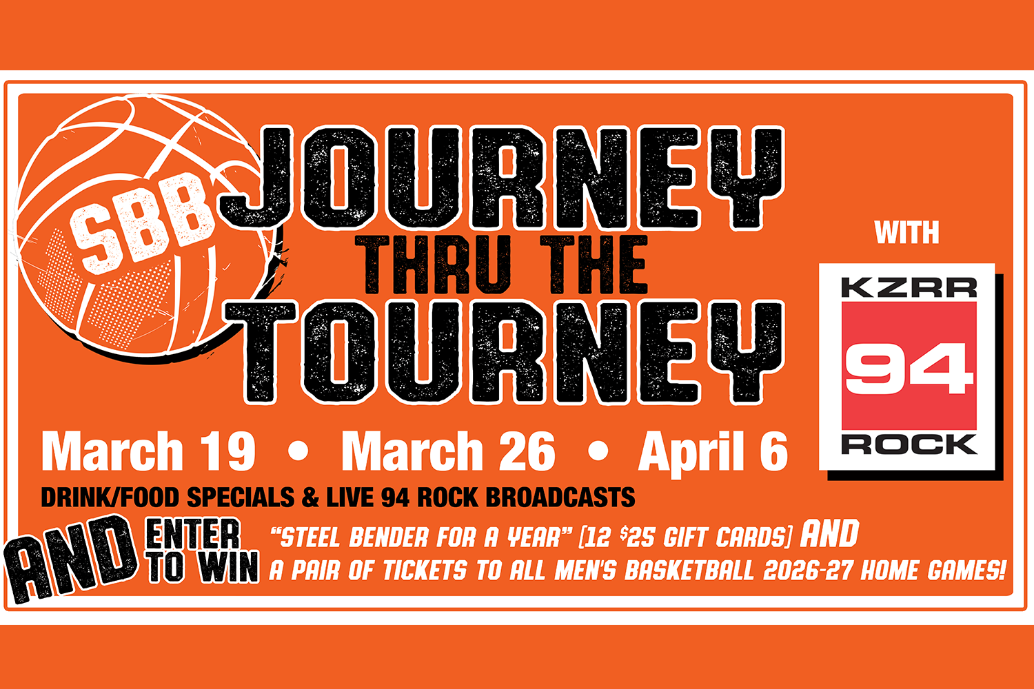 JOURNEY THRU THE TOURNEY with Steel Bender &amp; 94 Rock