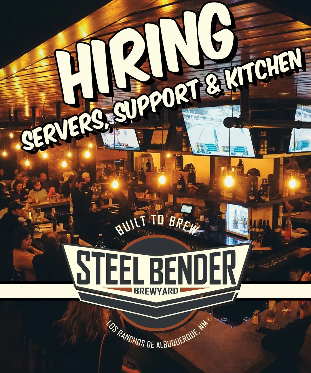 ⎯► 𝗛𝗜𝗥𝗜𝗡𝗚 𝗦𝗲𝗿𝘃𝗲𝗿𝘀 &amp; 𝗙𝗢𝗛 𝗦𝘂𝗽𝗽𝗼𝗿𝘁 (𝗵𝗼𝘀𝘁𝘀/𝗳𝗼𝗼𝗱 𝗿𝘂𝗻𝗻𝗲𝗿𝘀/𝗯𝘂𝘀𝘀𝗲𝗿𝘀)
𝙔𝙊𝙐 are 𝙛𝙪𝙣, 𝙝𝙖𝙧𝙙-𝙬𝙤𝙧𝙠𝙞𝙣𝙜, enjoy the craft beer community, and 𝙚𝙭𝙘𝙚𝙡 𝙖𝙩 𝙢𝙖𝙠𝙞𝙣𝙜 𝙜𝙪𝙚𝙨𝙩𝙨 𝙛𝙚𝙚𝙡 𝙧𝙞𝙜𝙝