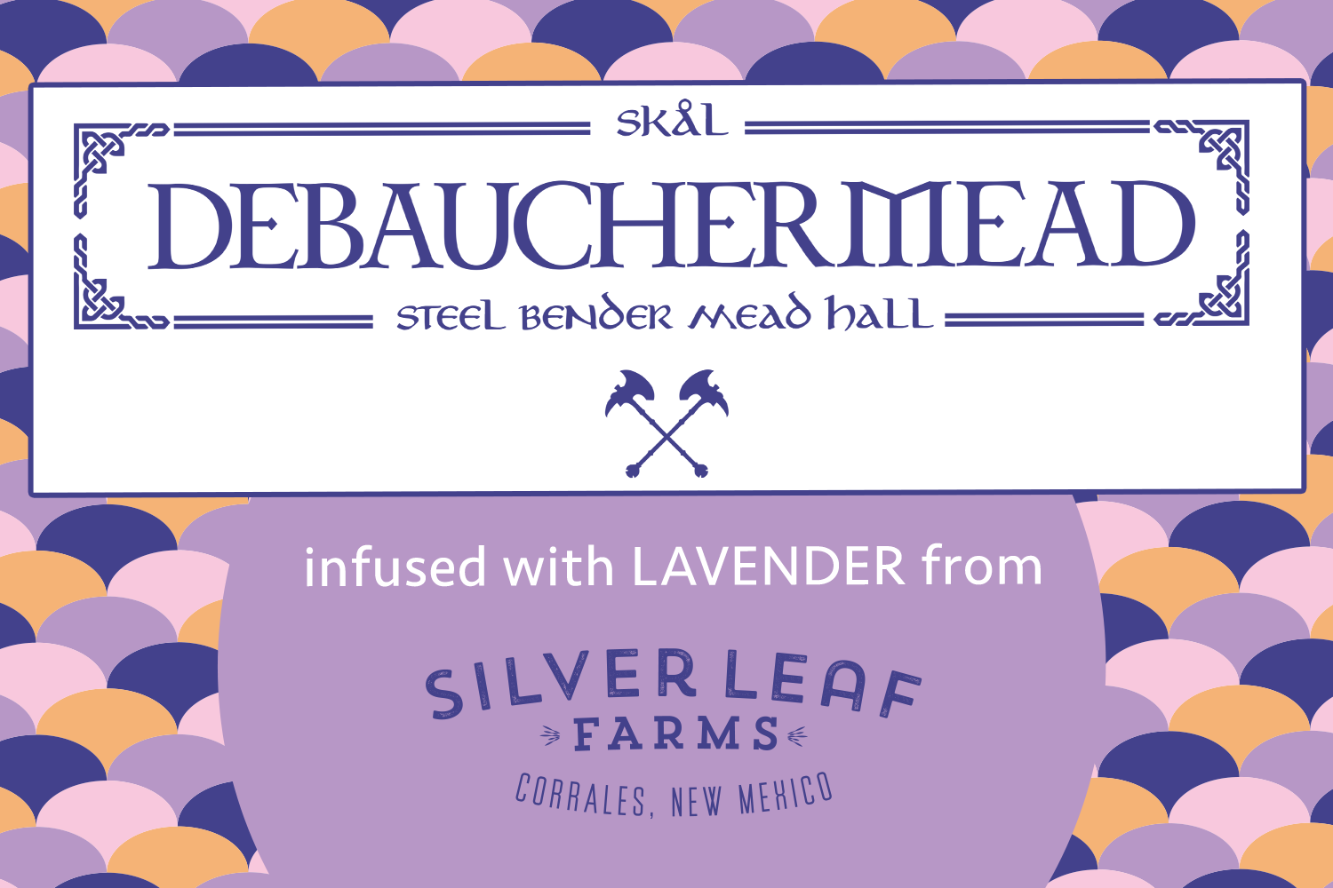 Lavender DebaucherMead Release &amp; Sage Vally Pottery Mead Tumblers
