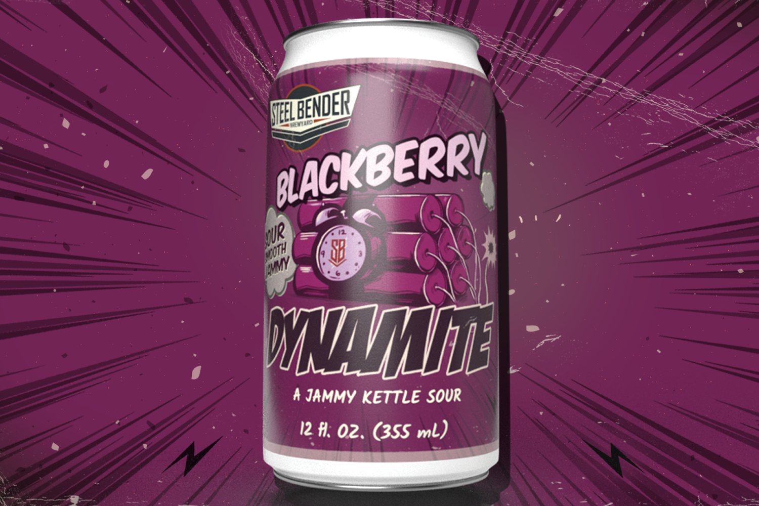 Blackberry DYNAMITE Pastry Sour Release