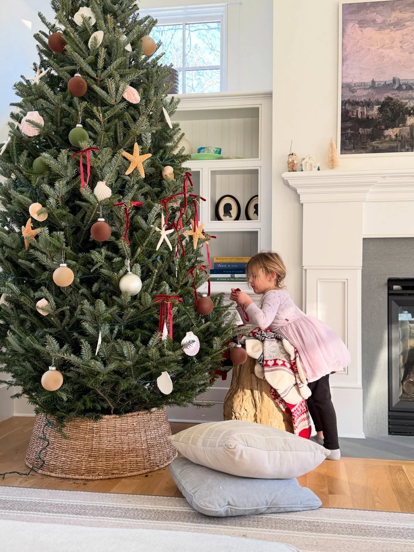 Especially grateful today for little hands safe and warm at home 🤍❄️