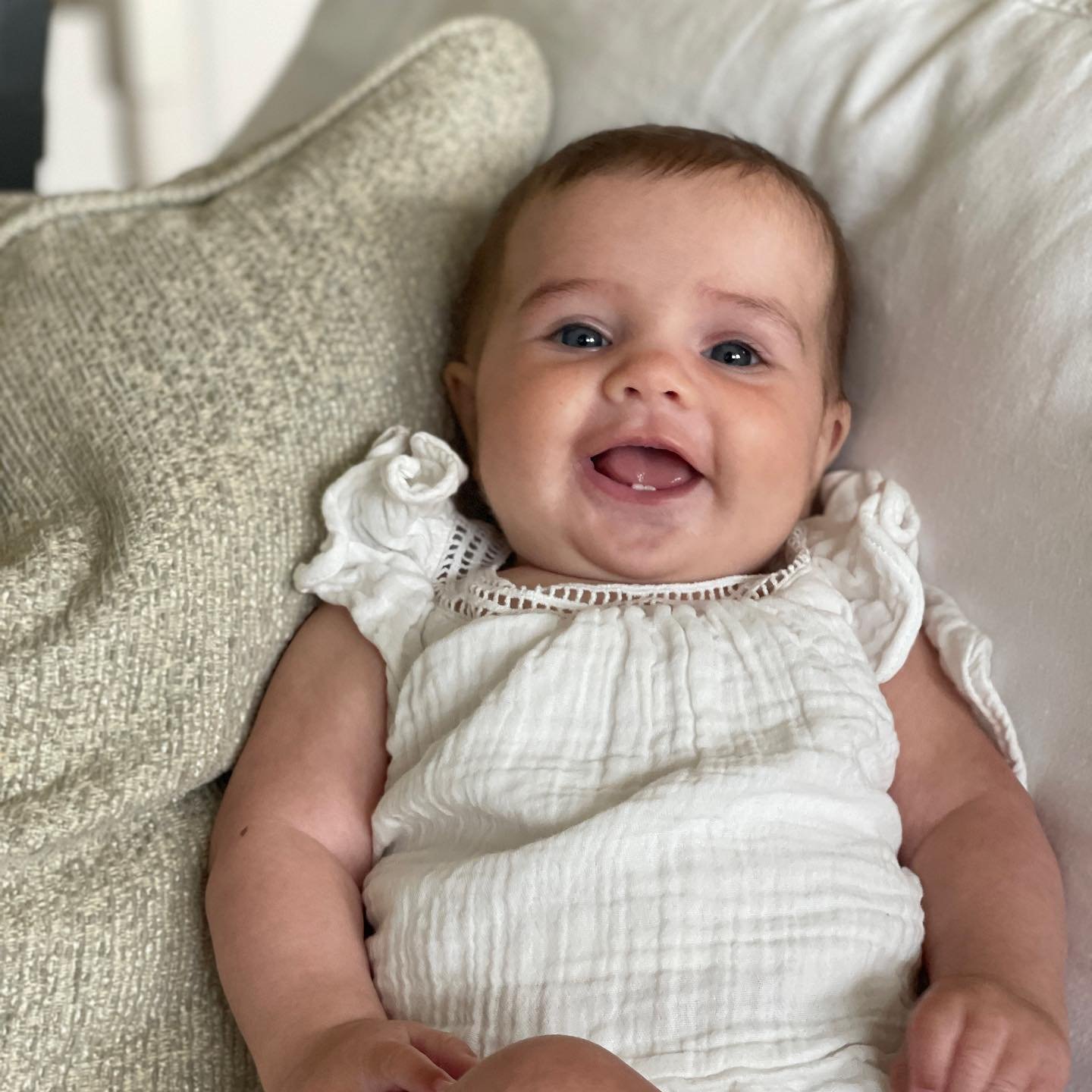 6 months of you baby boo💜 sweetest girl I&rsquo;ve ever met