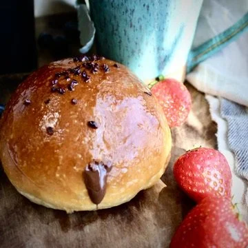 Nutella Stuffed Brioche, Box of 4