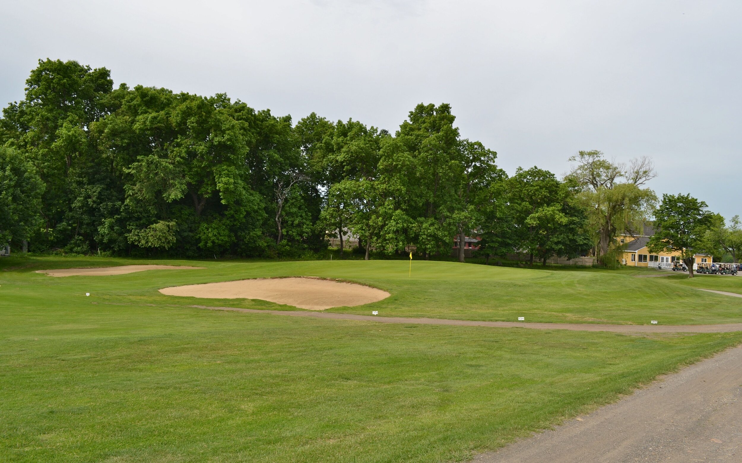  “BEFORE” 9th Hole Renovations 