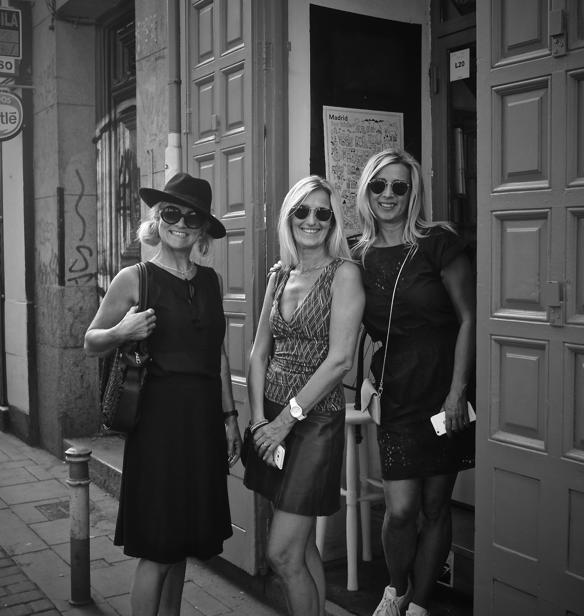Outside one of so many wonderful lunch café that we had on our #musttrylist 