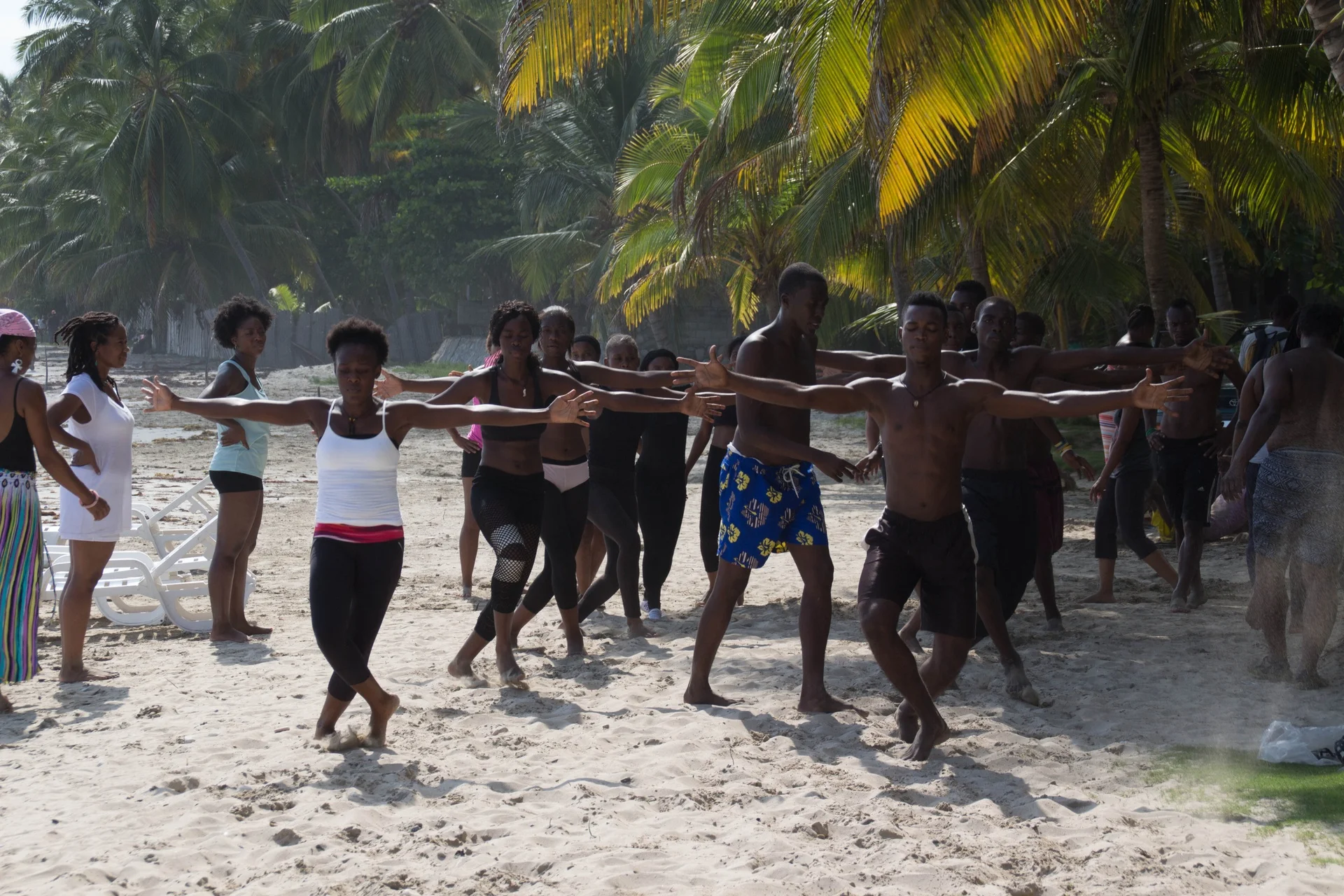 HaitiDansCo in Jacmel - Vin Pran Baget Retreat