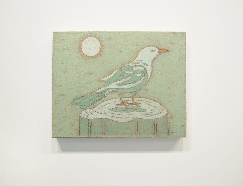  JOHN DILG: Early Bird, 2014, oil on canvas, 11" x 14" Courtesy of Jeff Bailey Gallery 