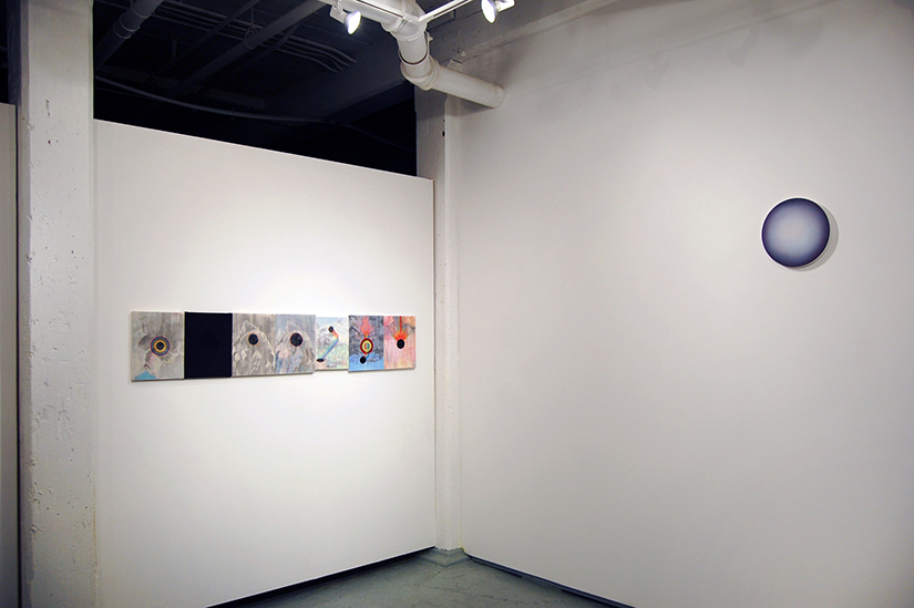  JONATHAN COWAN: selected works, 2012-2015 (left) and LUC PARADIS (right) 