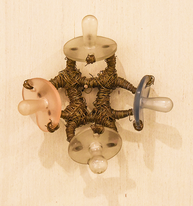  SUZANNE SILVER: Pacifier Fetish Piece, 1980. 