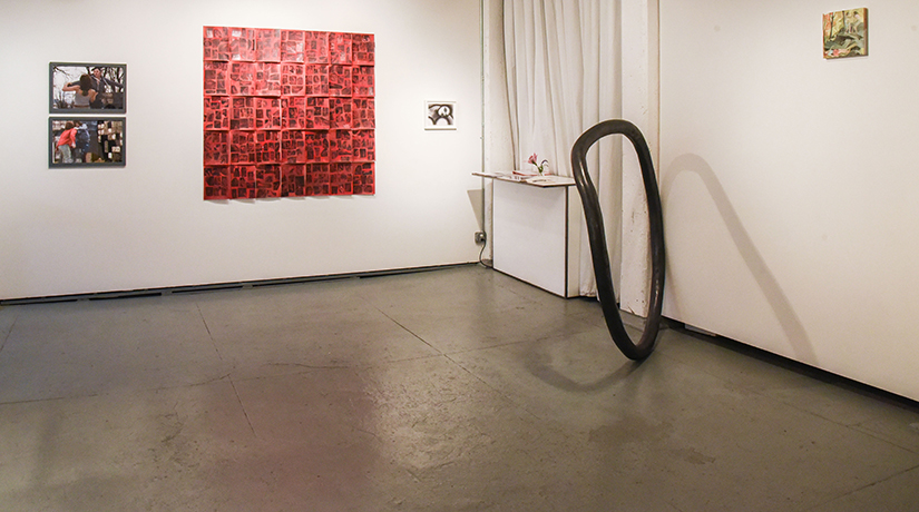  REPEAT PRESSURE UNTIL: Installation view 