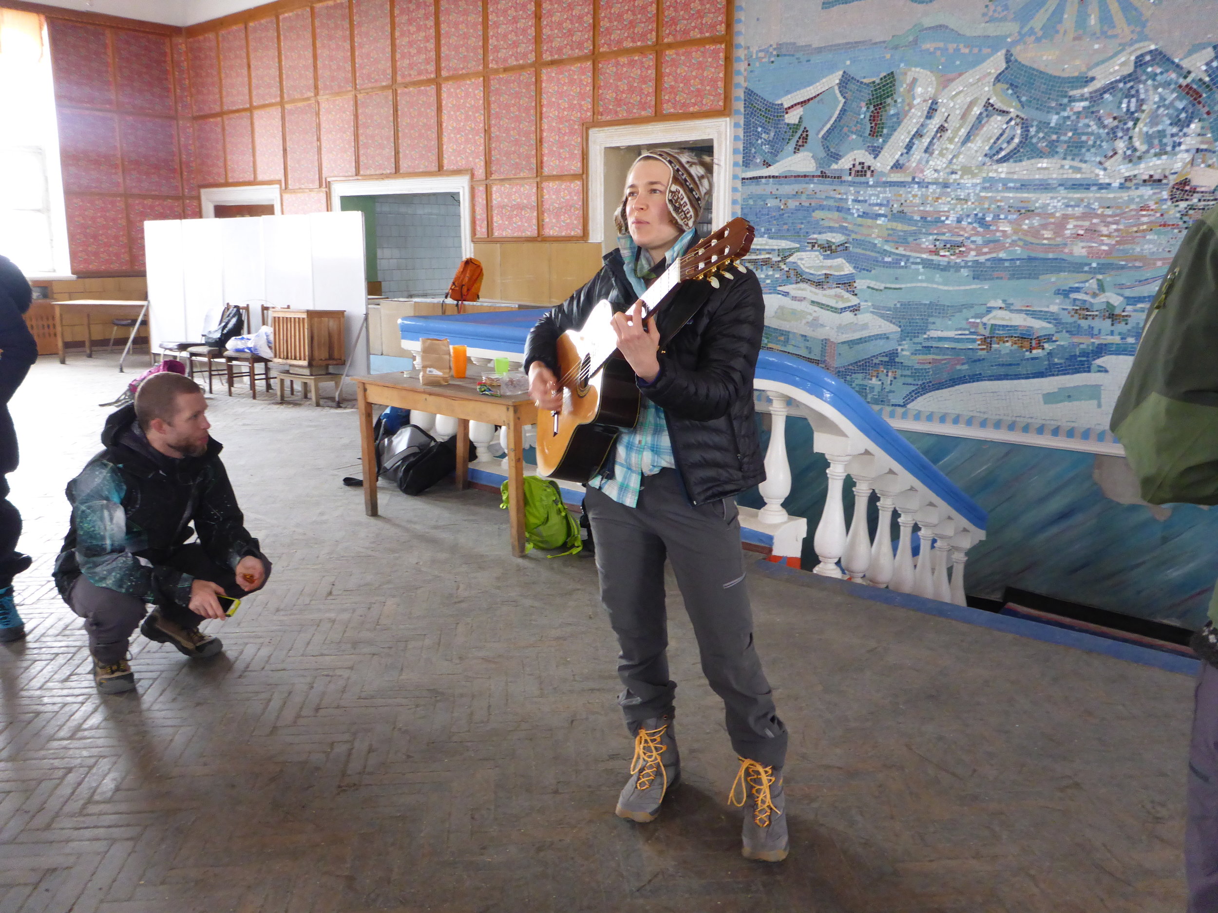  Pyramiden Canteen, Svalbard, Norway, July 2016 