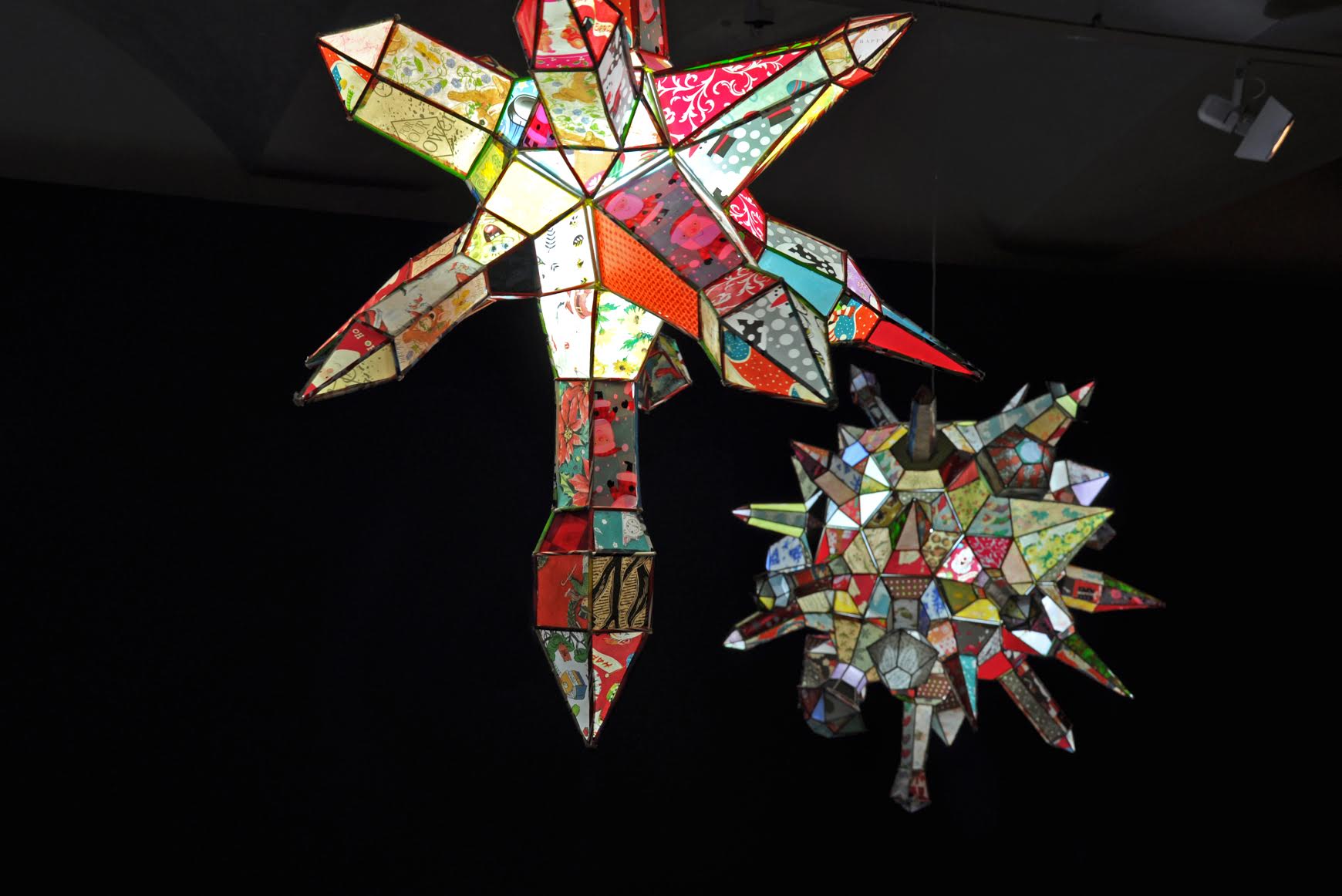  KIRSTEN HASSENFELD: Star Upon Star, 2011, paper with mixed media 