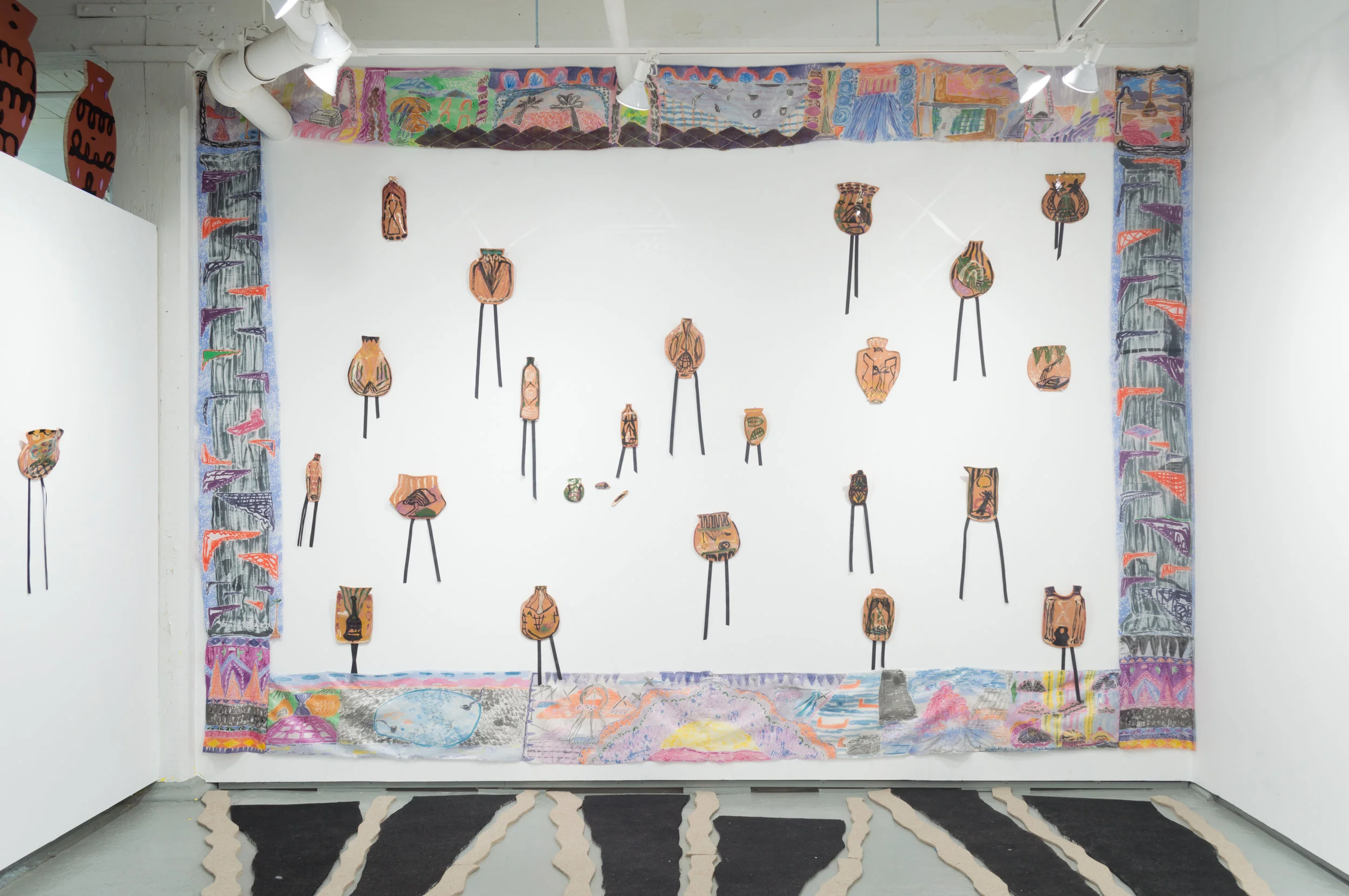 OyG's Main Space during Among Nines , Padma Rajendran, Sept 9 - Oct 1, 2017