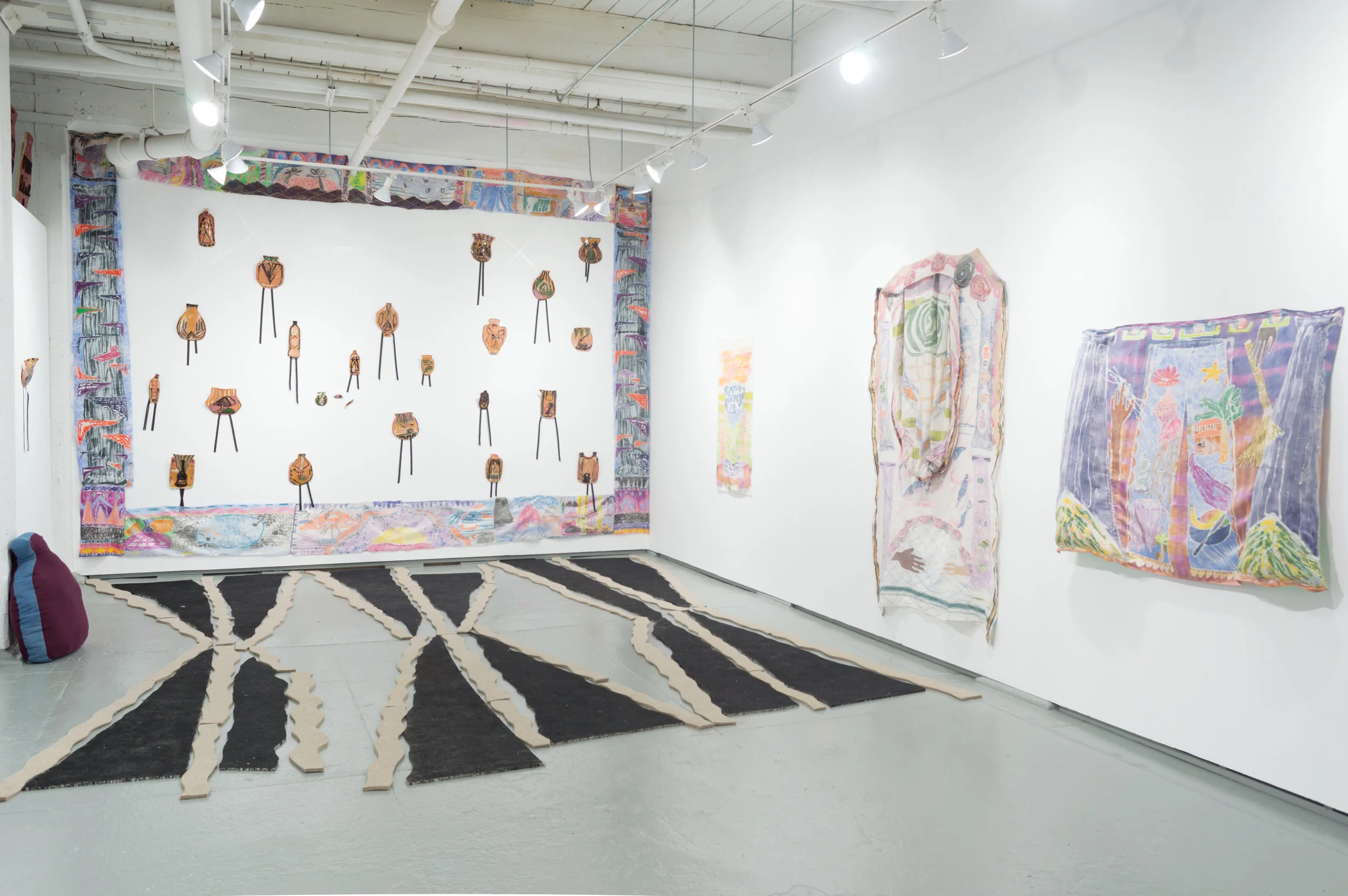 OyG's Main Space during Among Nines , Padma Rajendran, Sept 9 - Oct 1, 2017