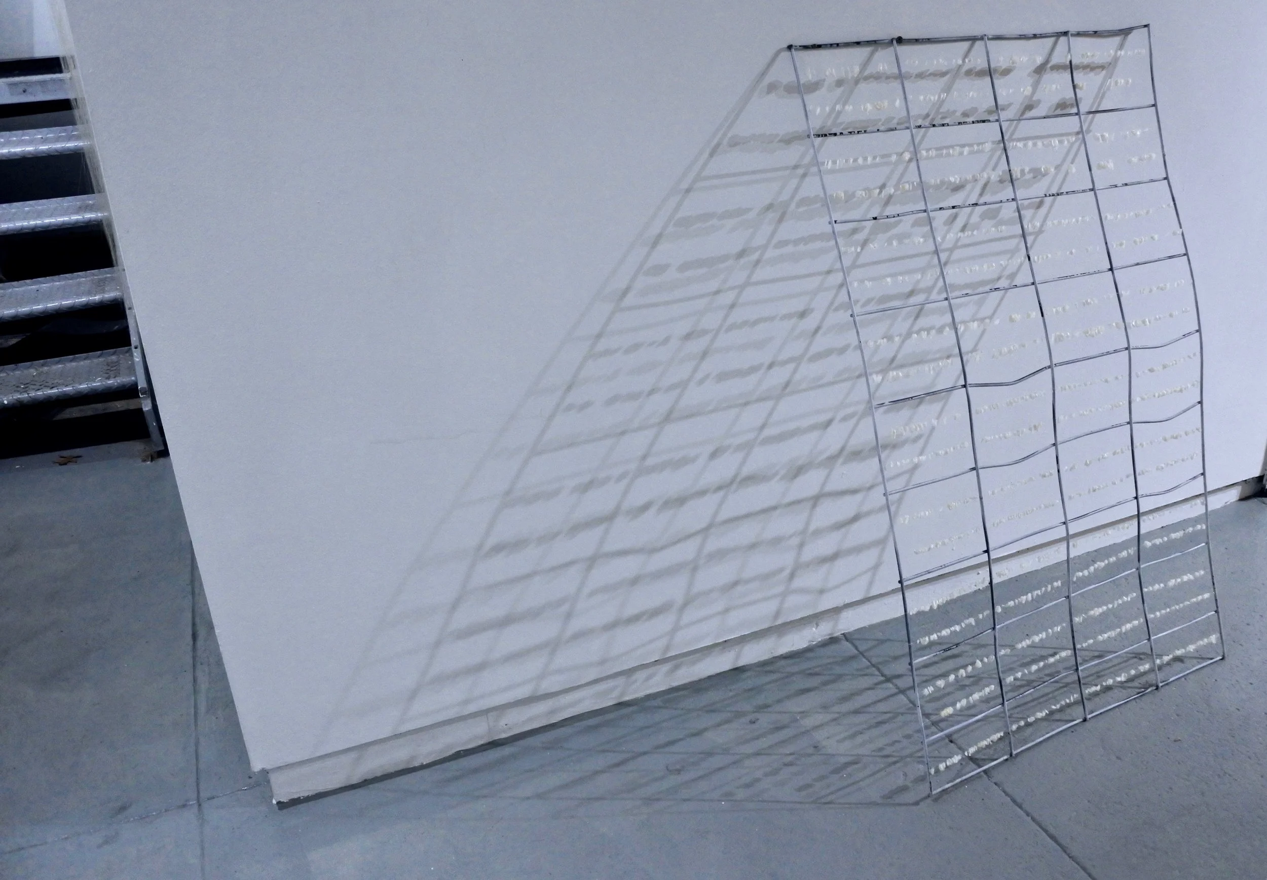 OyG's The Skirt, SIte Specific Projects Space during Lay, Weight Pheobe Grip