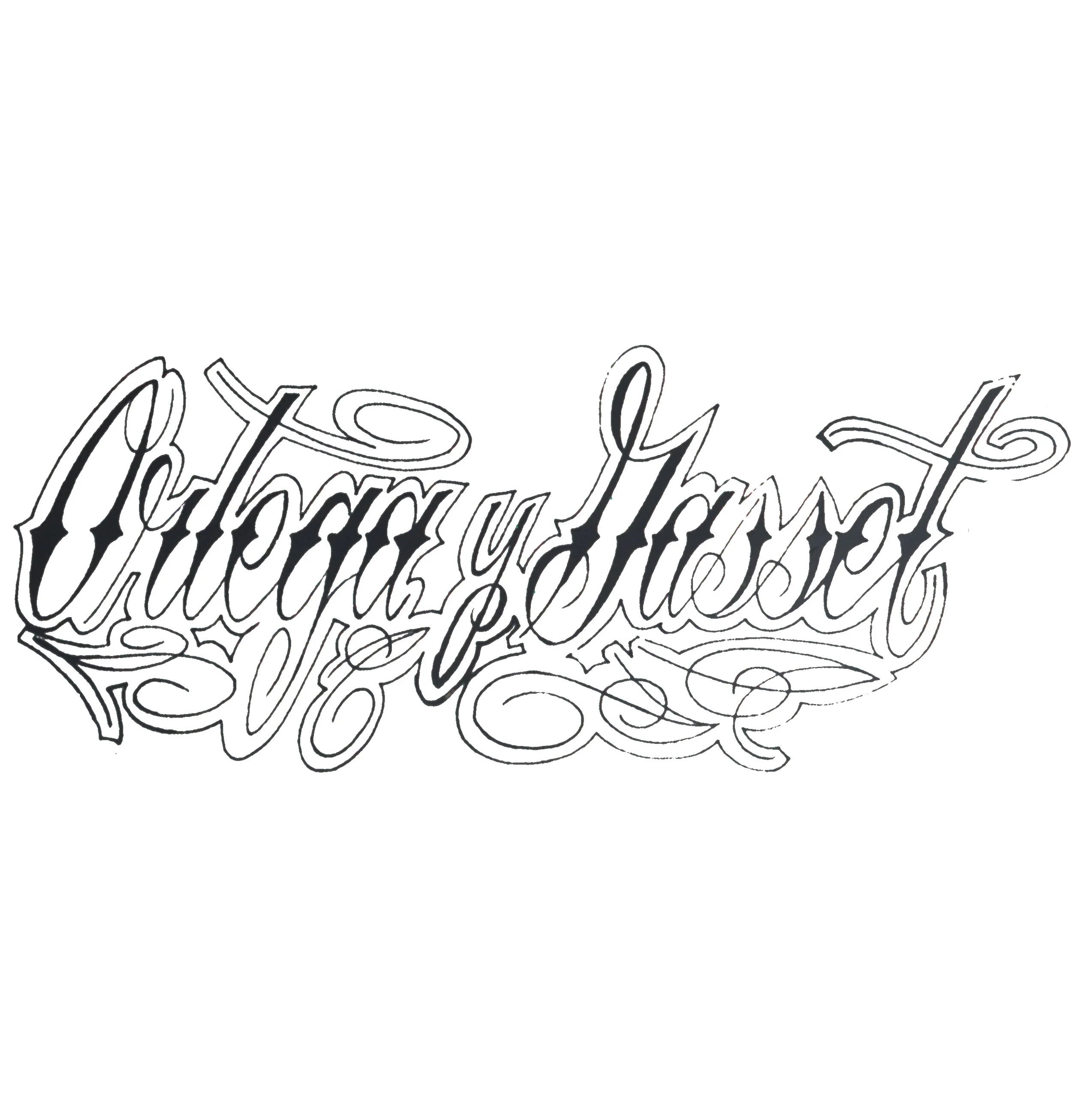 Ortega y Gasset Temporary Tattoo