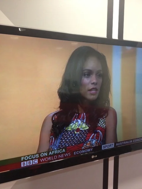 Noëlla on BBC’s Focus on Africa