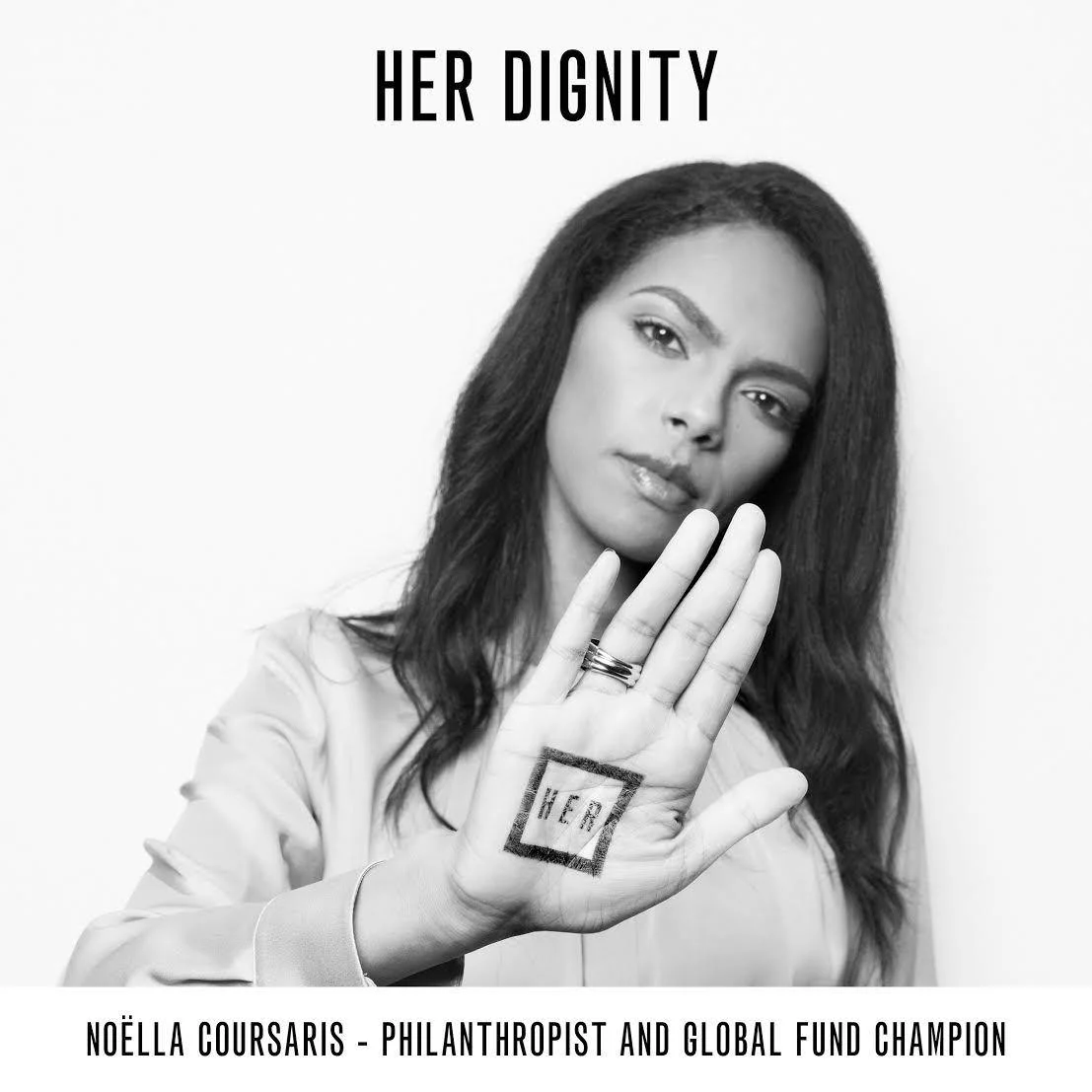 Noëlla, Champion for the Global Fund's HER Campaign