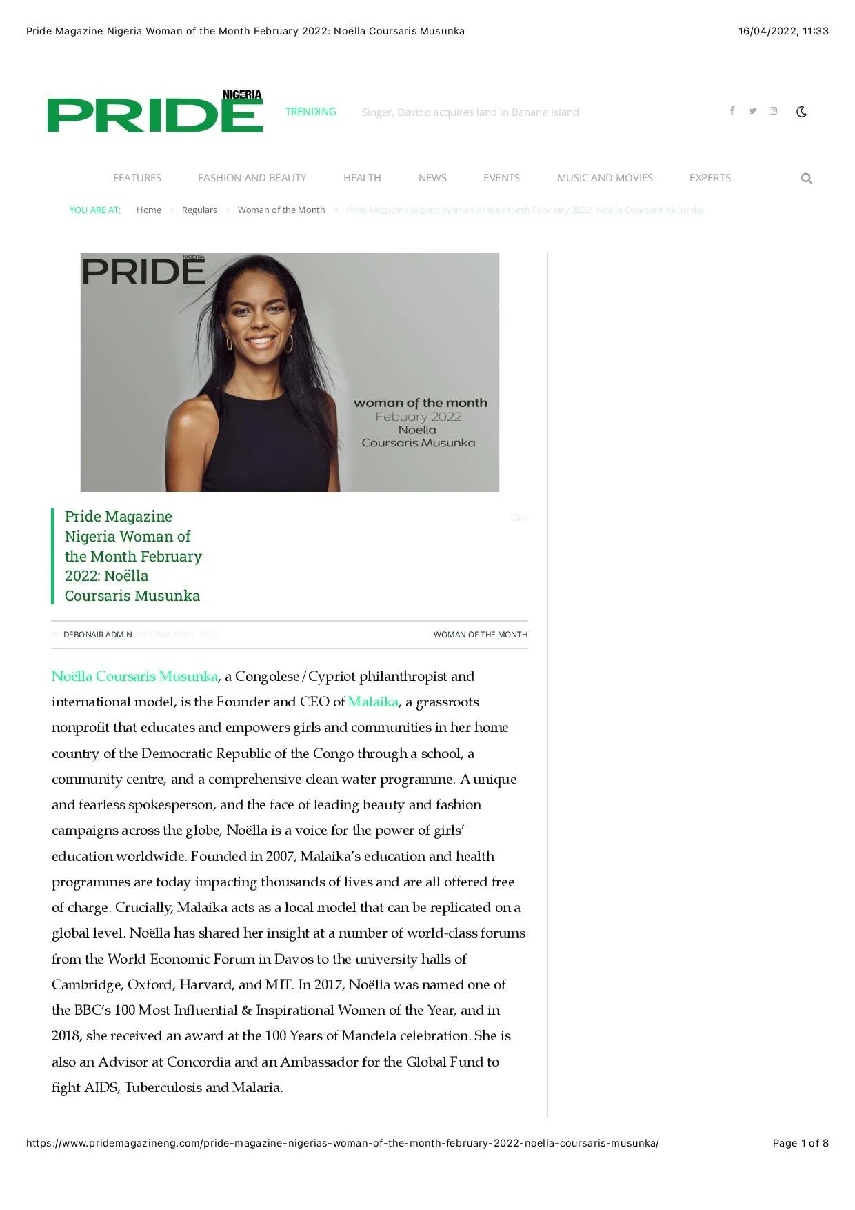 Pride Magazine Nigeria Woman of the Month February 2022- Noëlla Coursaris Musunka-page-001.jpg