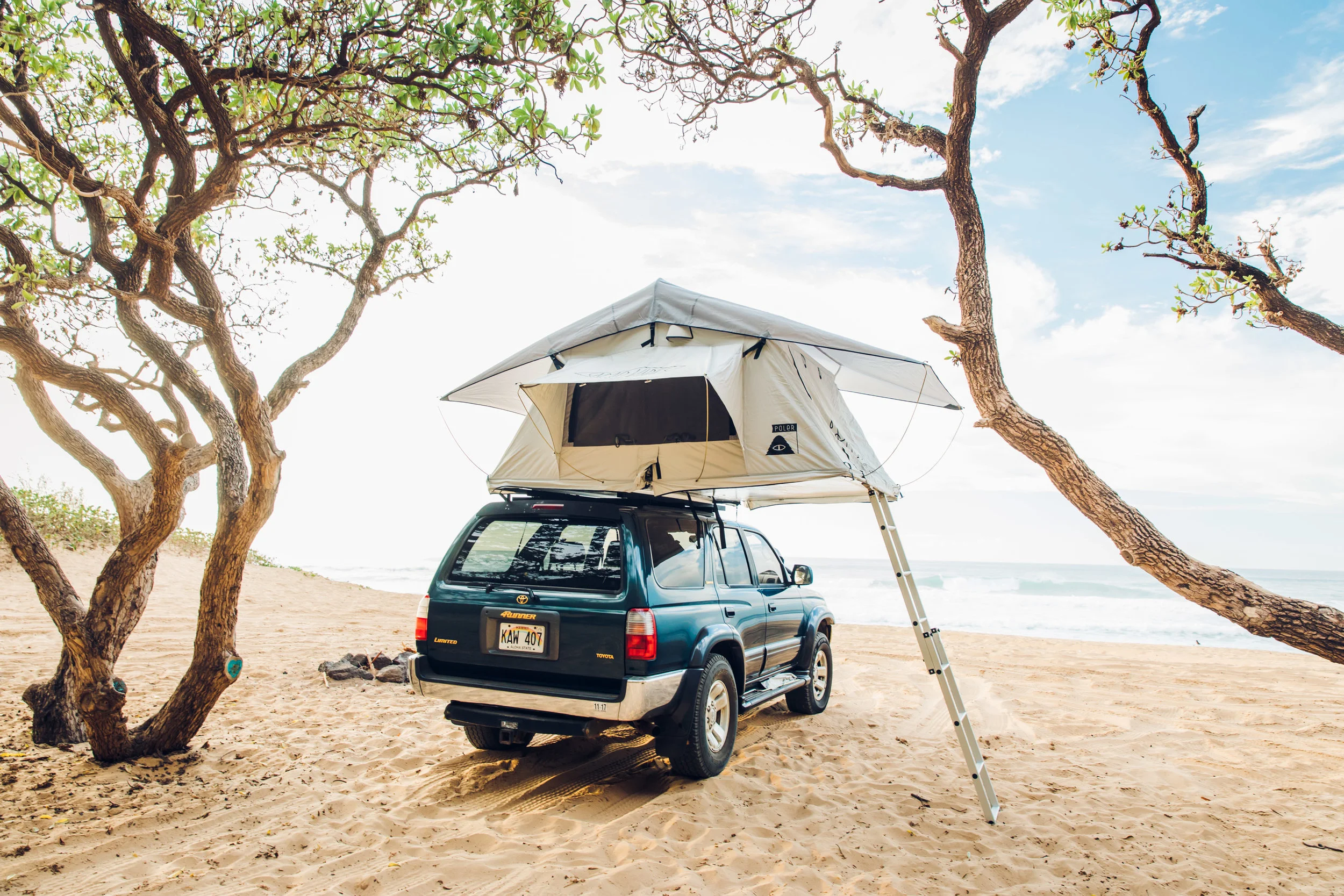 Polihale Beach Camping — Kauai Overlander