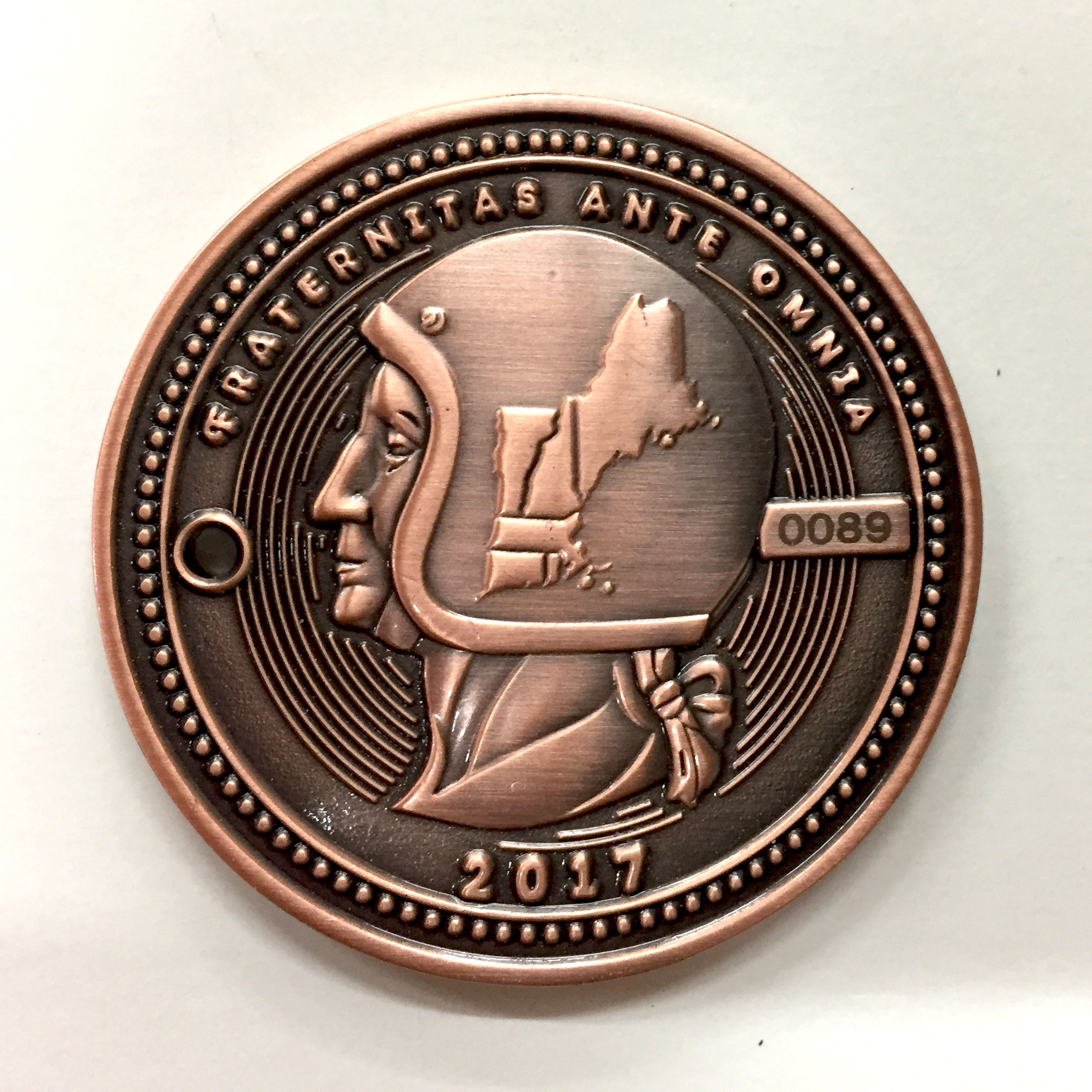 Head - NEMS 2017 Membership Coin