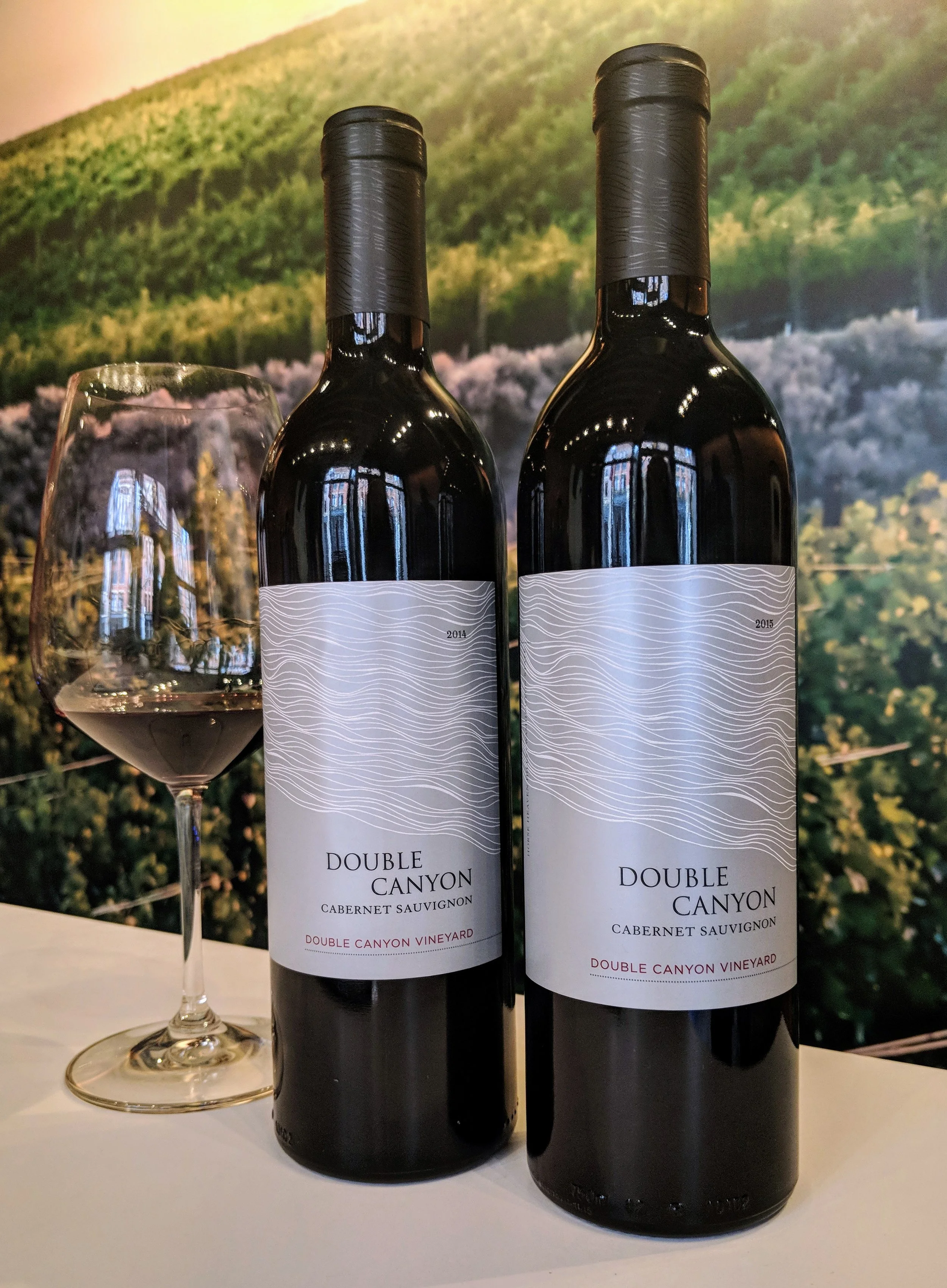 Double Canyon vineyards located in Horse Heaven Hills