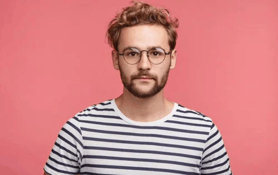 Hair Style for Round-Faced Men
