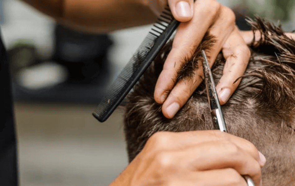 Professional Barber charges for Men's Haircut
