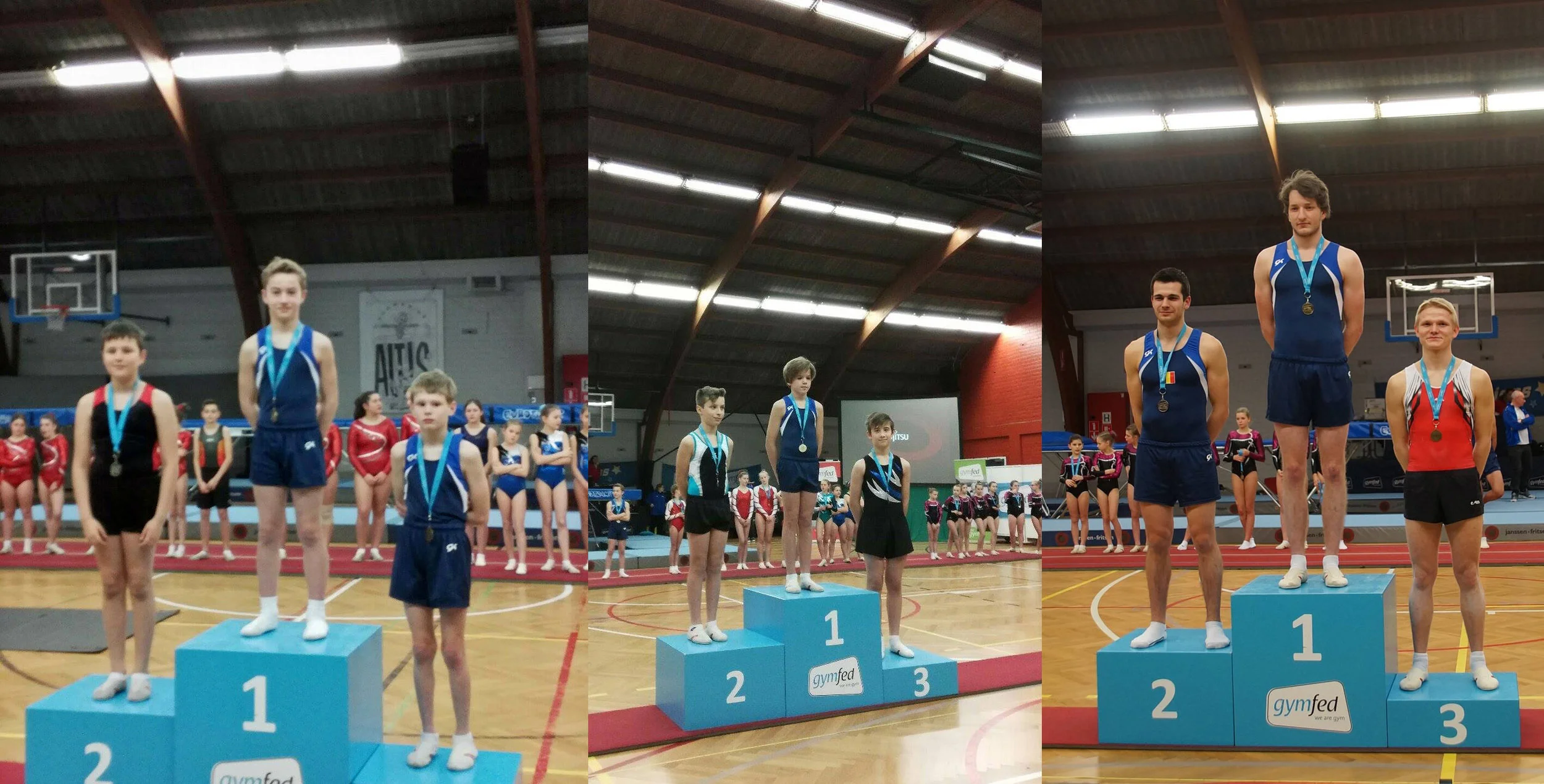 Kampioenen aan het werk