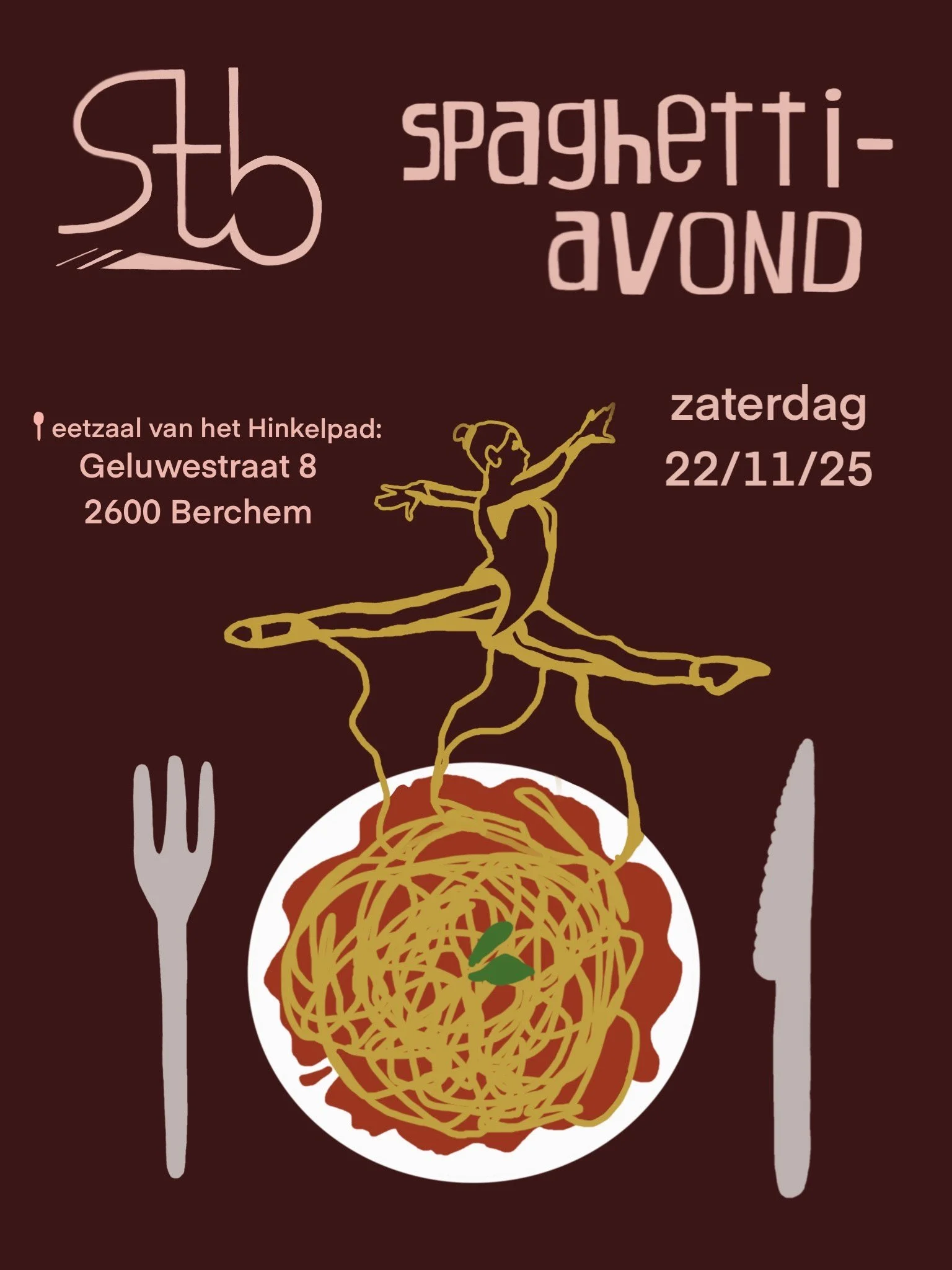 Spaghetti-avond zaterdag 22/11/2025