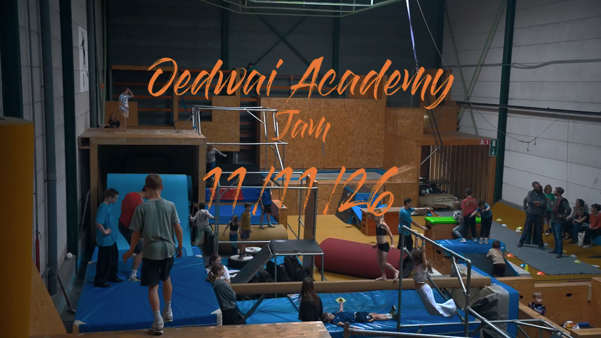 Freerunning-jam op 11 november 2026