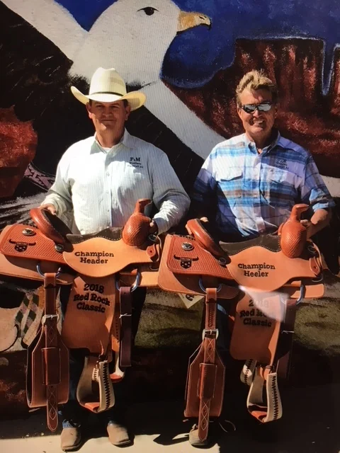 Red Rock Classic Awards First USTRC Bob’s Custom Team Roping Saddles